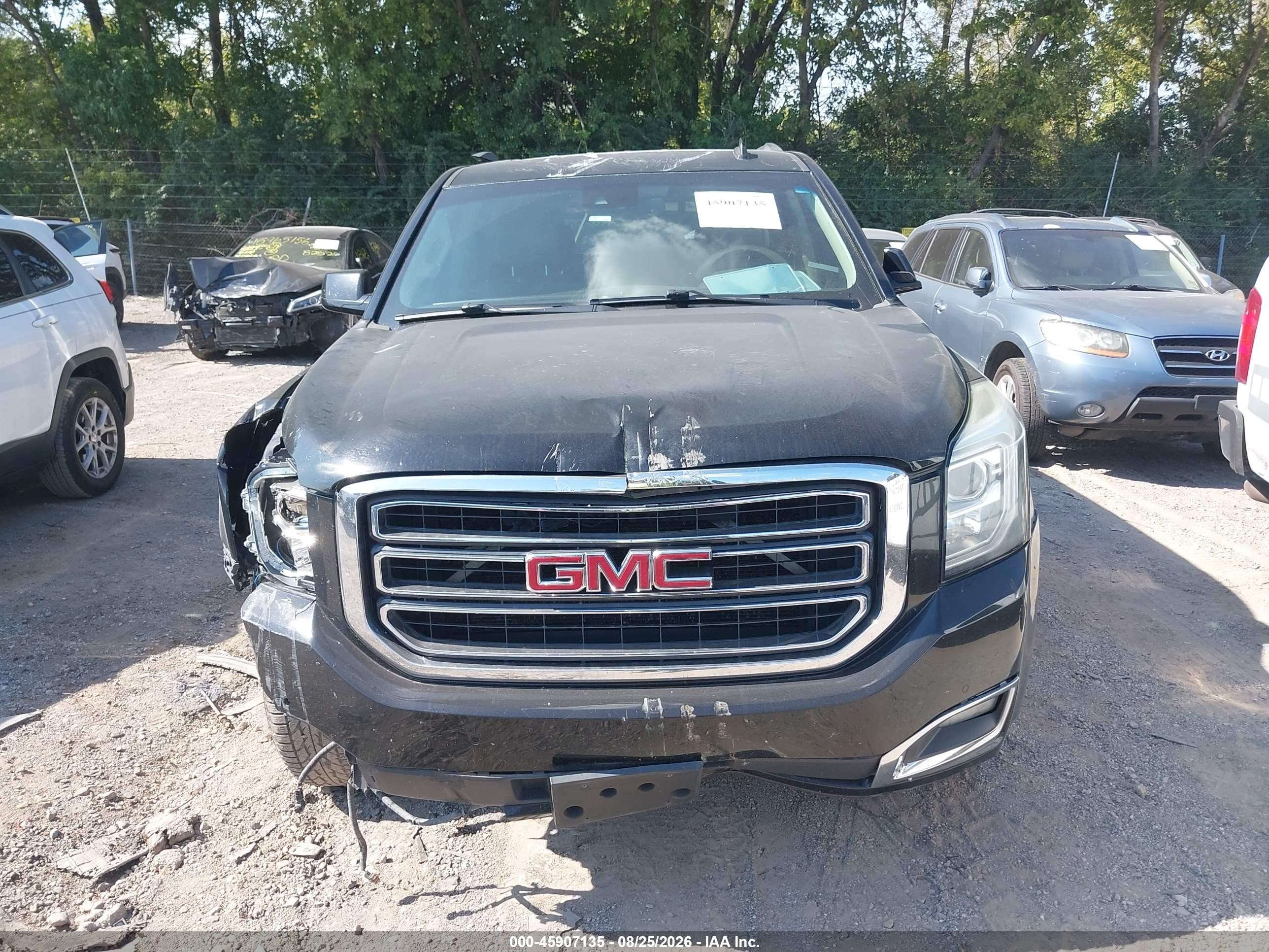 2015 Gmc Yukon Slt Black vin: 1GKS2BKC9FR309660