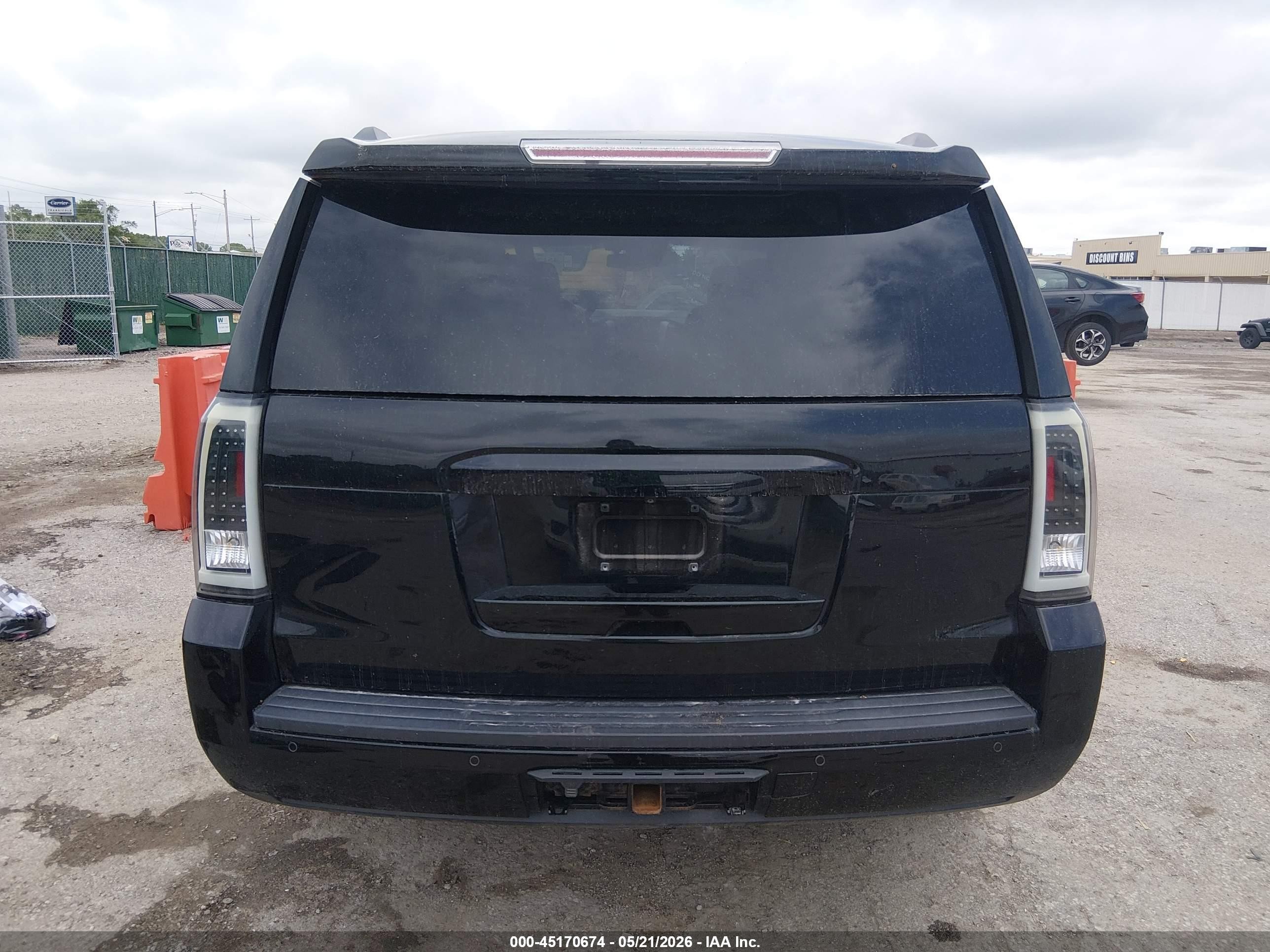 2015 Gmc Yukon Slt Black vin: 1GKS2BKC9FR678938