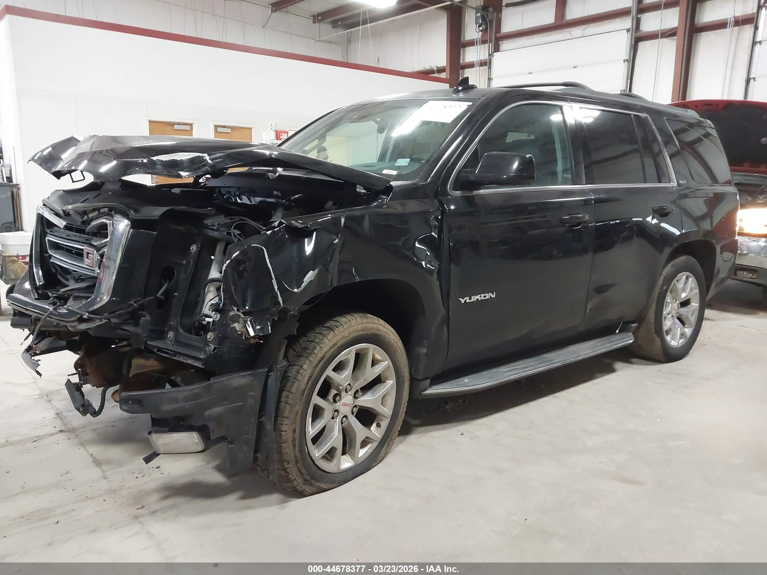 2015 Gmc Yukon Slt Black vin: 1GKS2BKCXFR115462