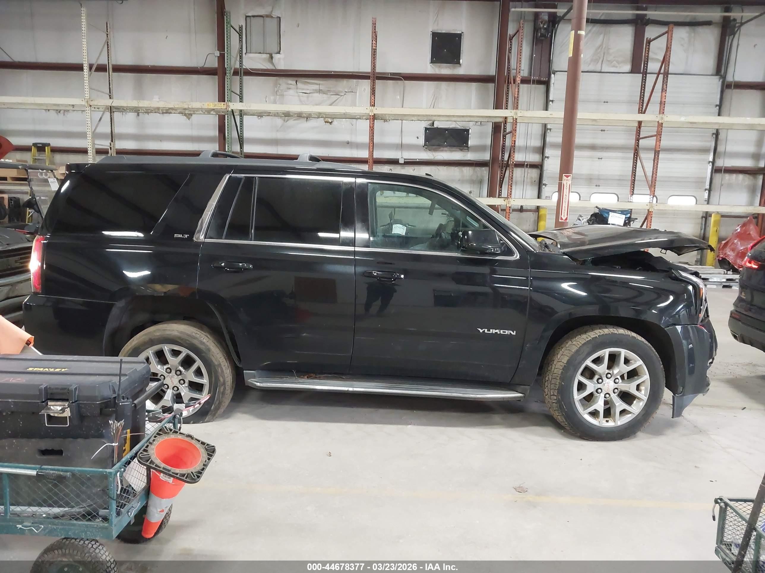 2015 Gmc Yukon Slt Black vin: 1GKS2BKCXFR115462