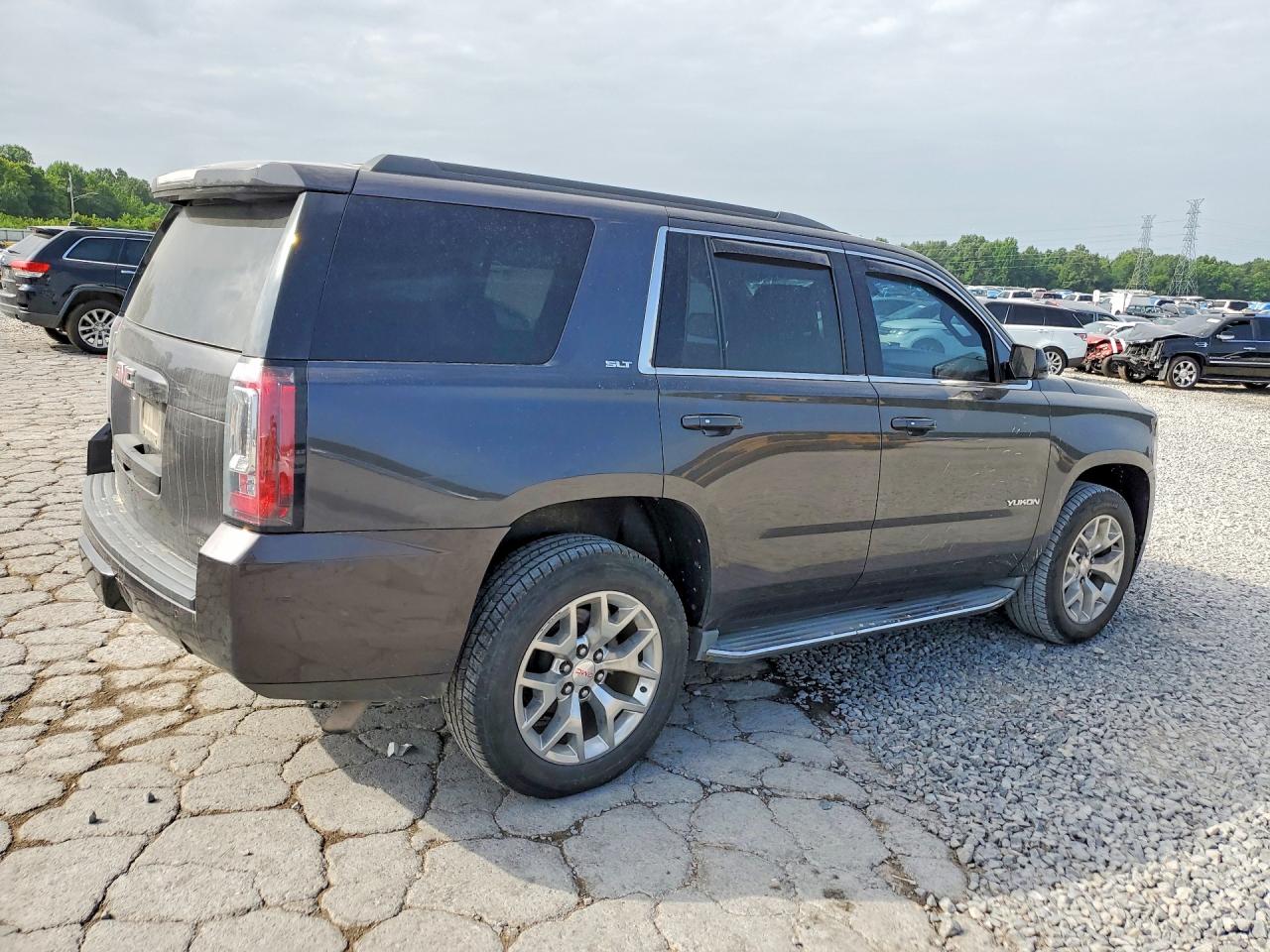 2015 Gmc Yukon Slt Gray vin: 1GKS2BKCXFR117938