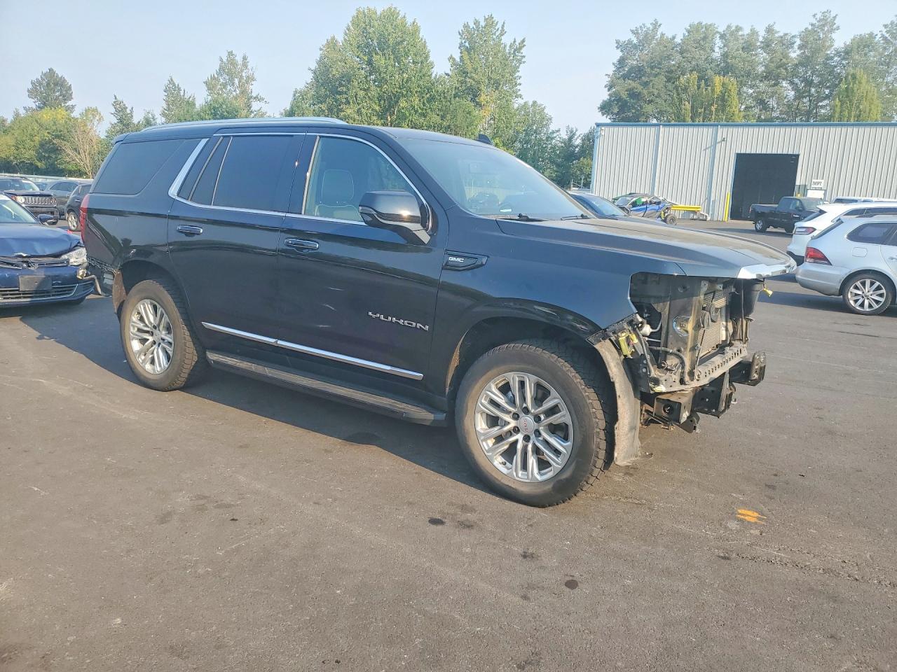 2021 Gmc Yukon Slt Black vin: 1GKS2BKD5MR312593