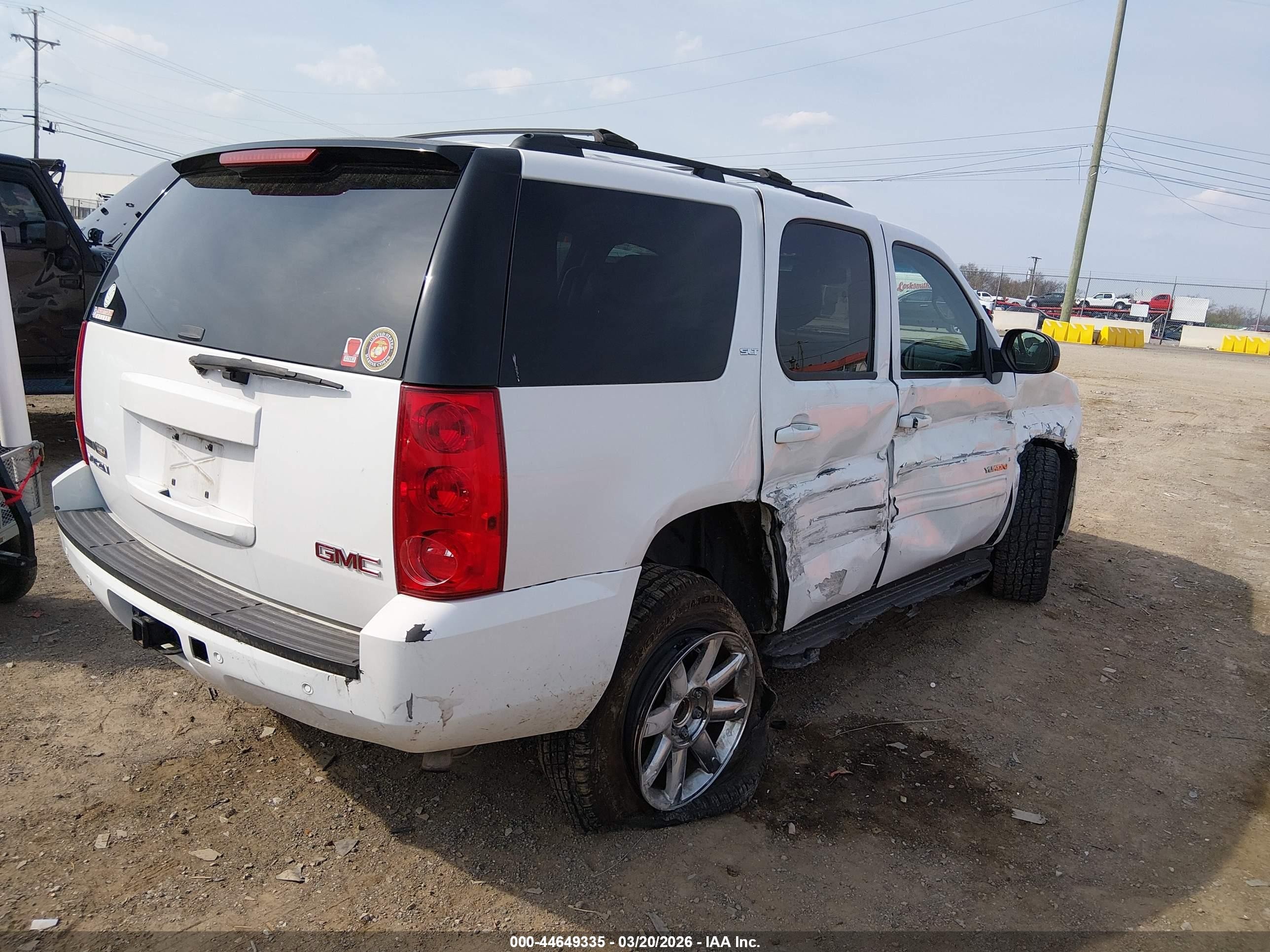 2011 Gmc Yukon Slt Белый vin: 1GKS2CE00BR259801