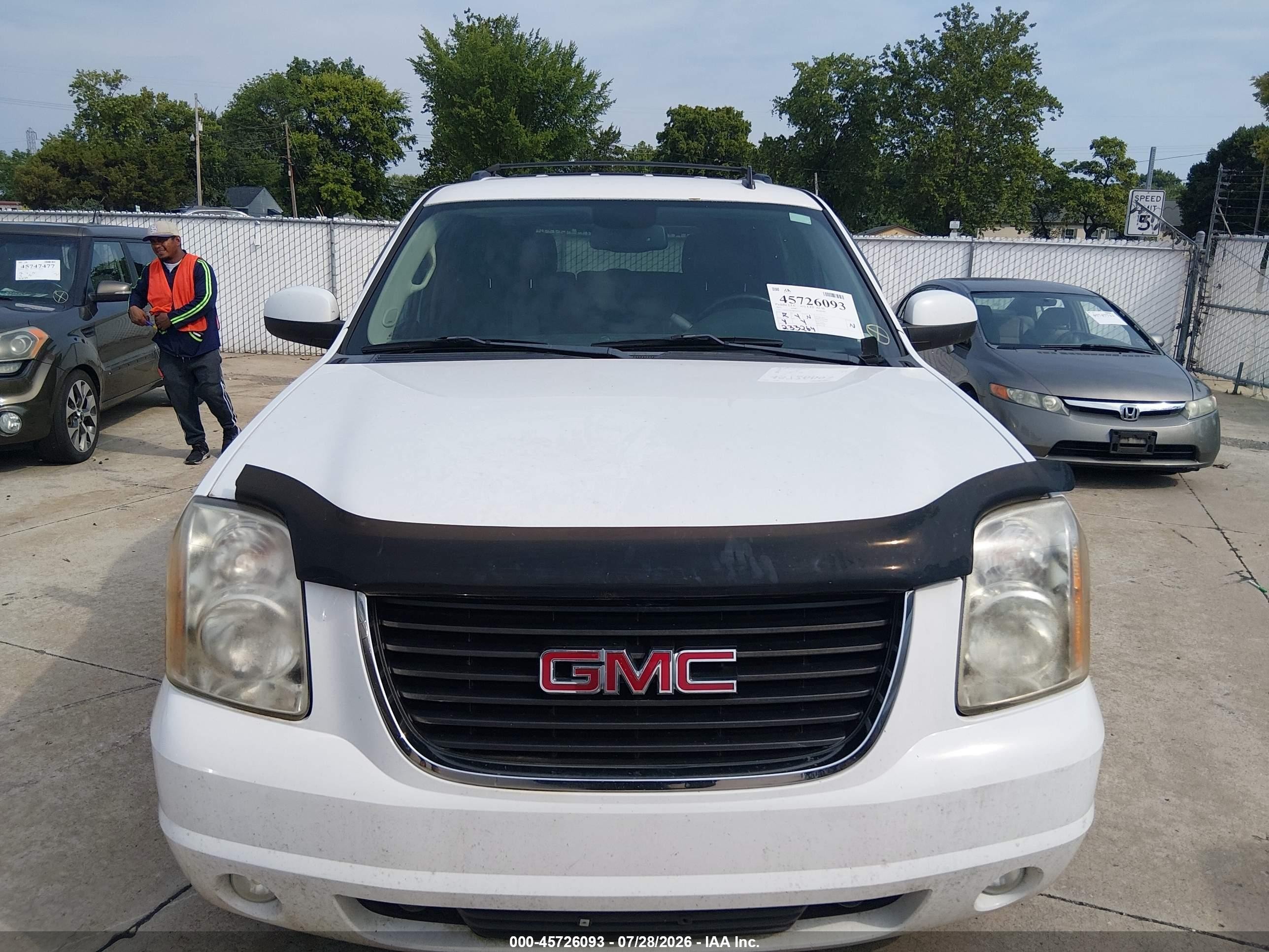2011 Gmc Yukon Slt White vin: 1GKS2CE01BR346526