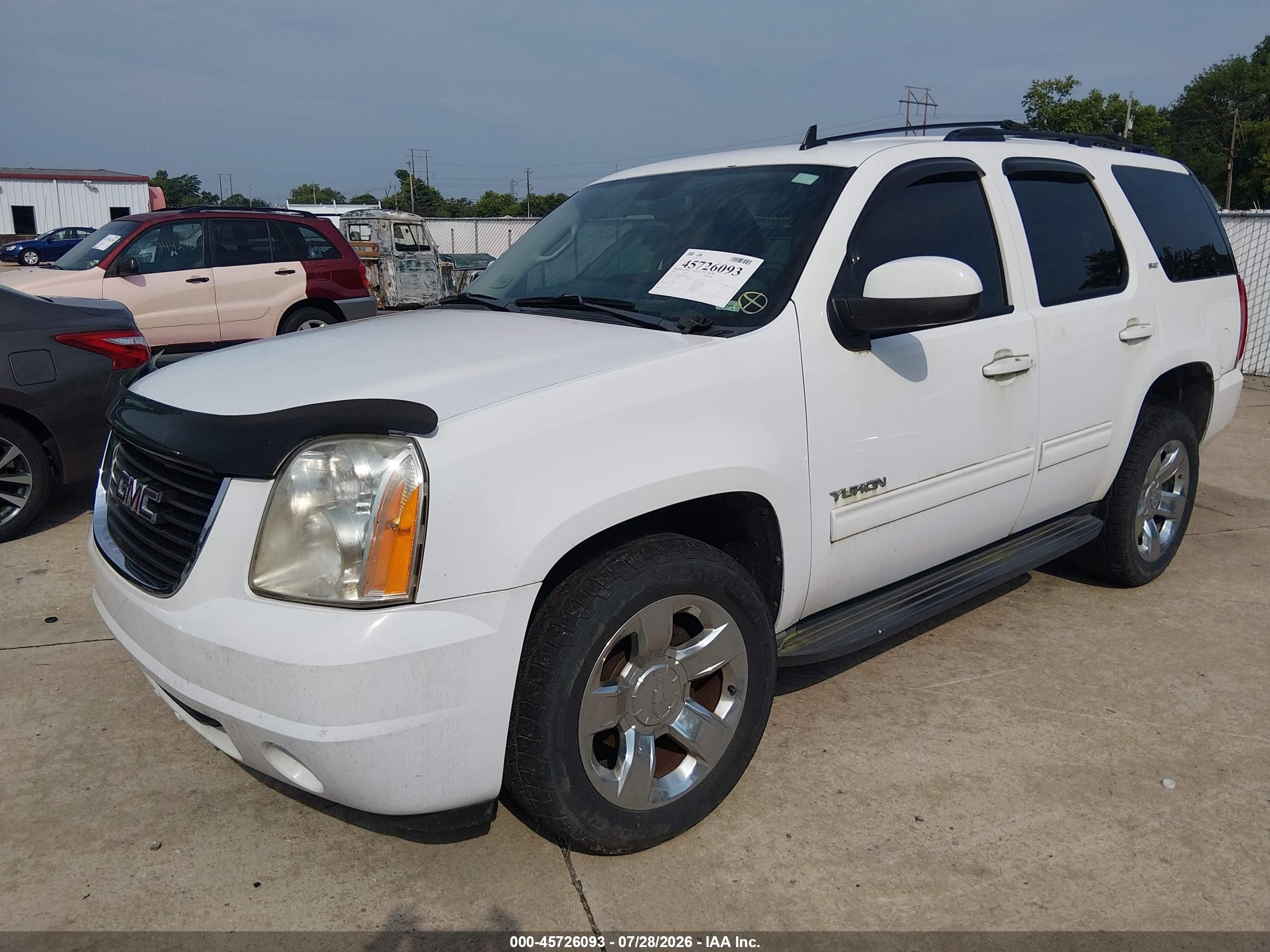 2011 Gmc Yukon Slt White vin: 1GKS2CE01BR346526