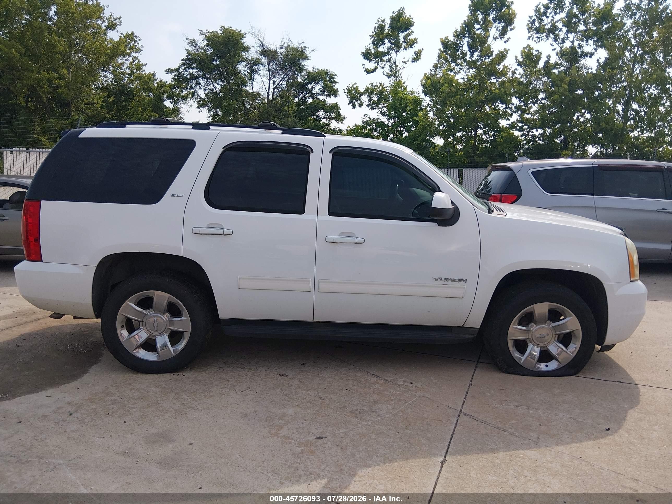 2011 Gmc Yukon Slt White vin: 1GKS2CE01BR346526