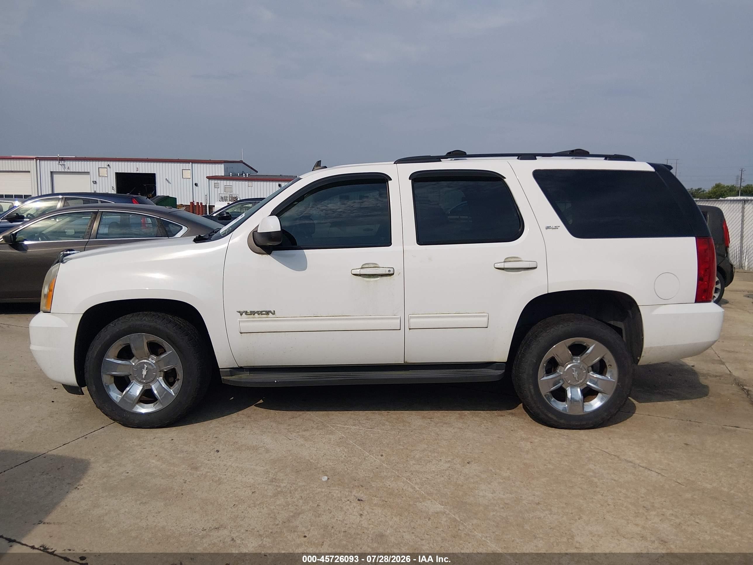 2011 Gmc Yukon Slt White vin: 1GKS2CE01BR346526
