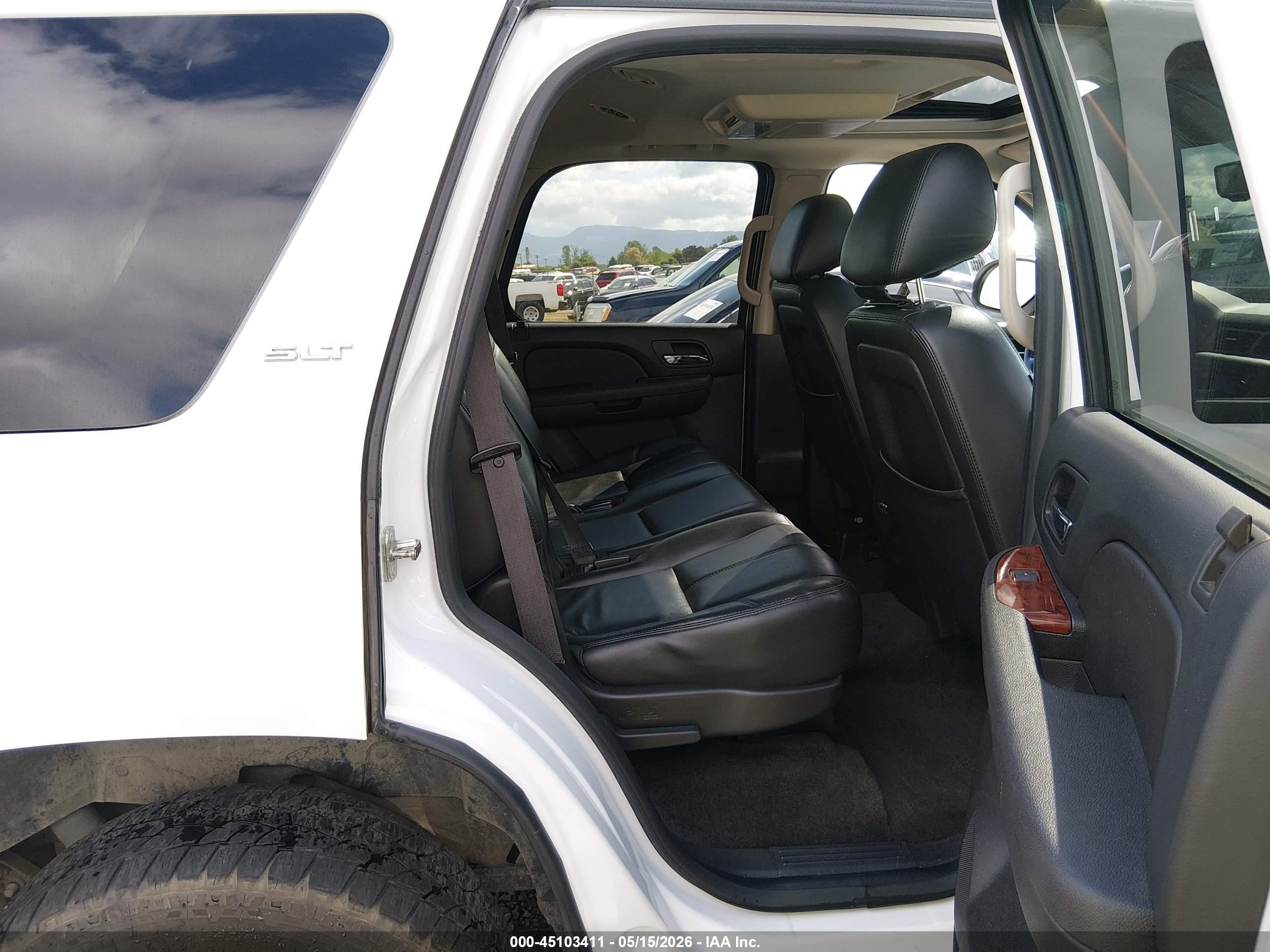 2014 Gmc Yukon Slt White vin: 1GKS2CE01ER186748