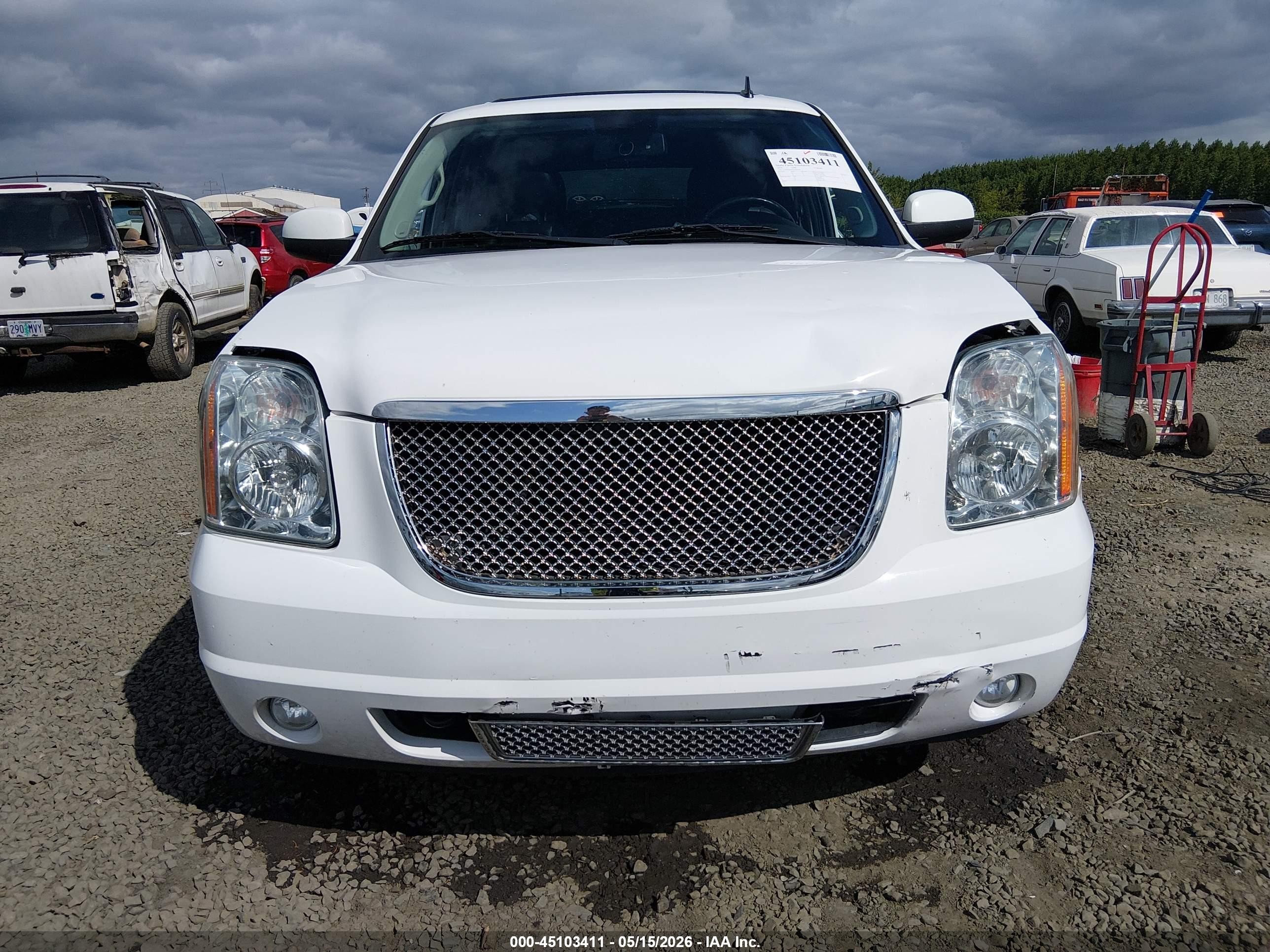 2014 Gmc Yukon Slt White vin: 1GKS2CE01ER186748