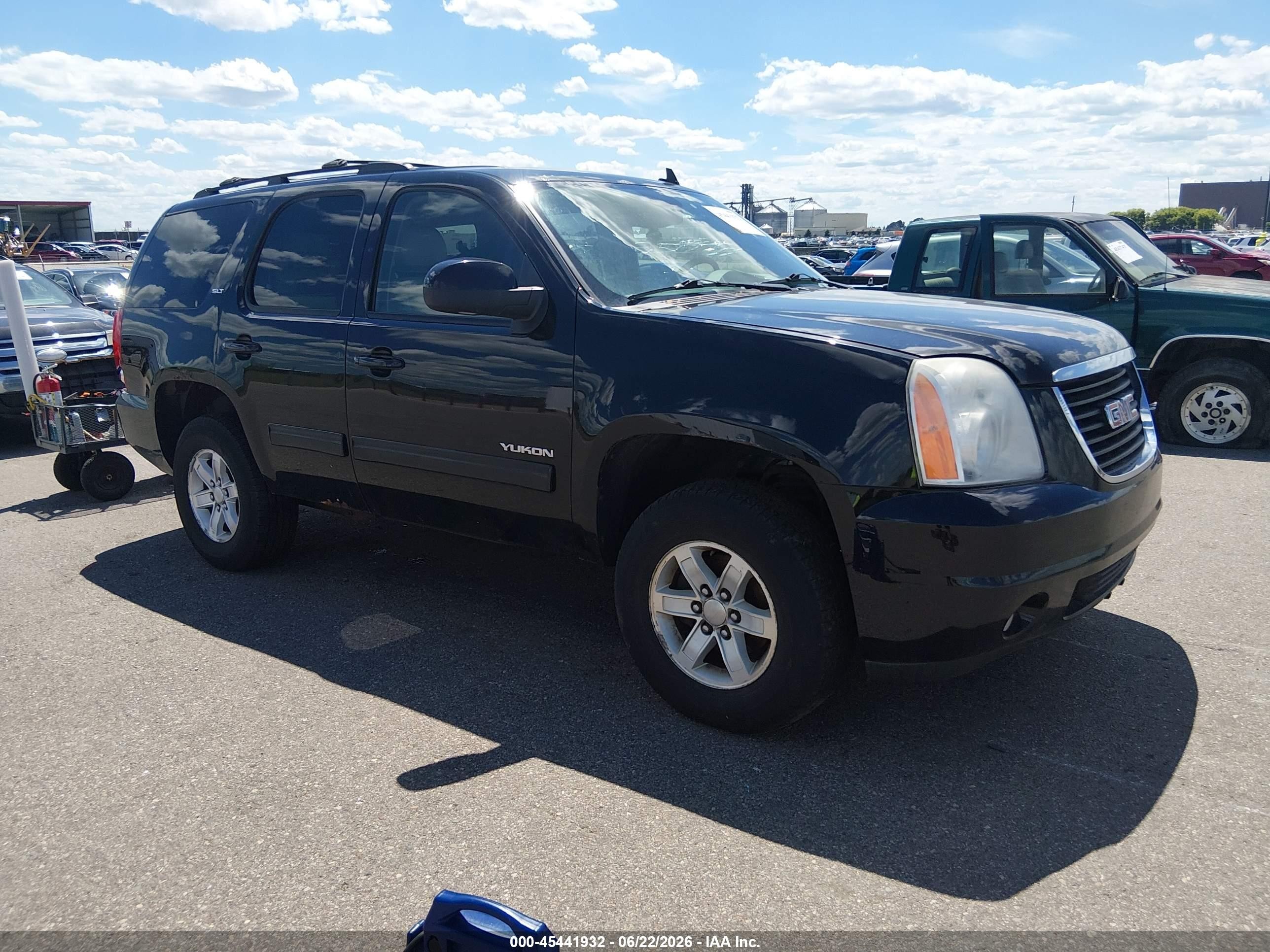 2011 Gmc Yukon Slt Black vin: 1GKS2CE02BR256480