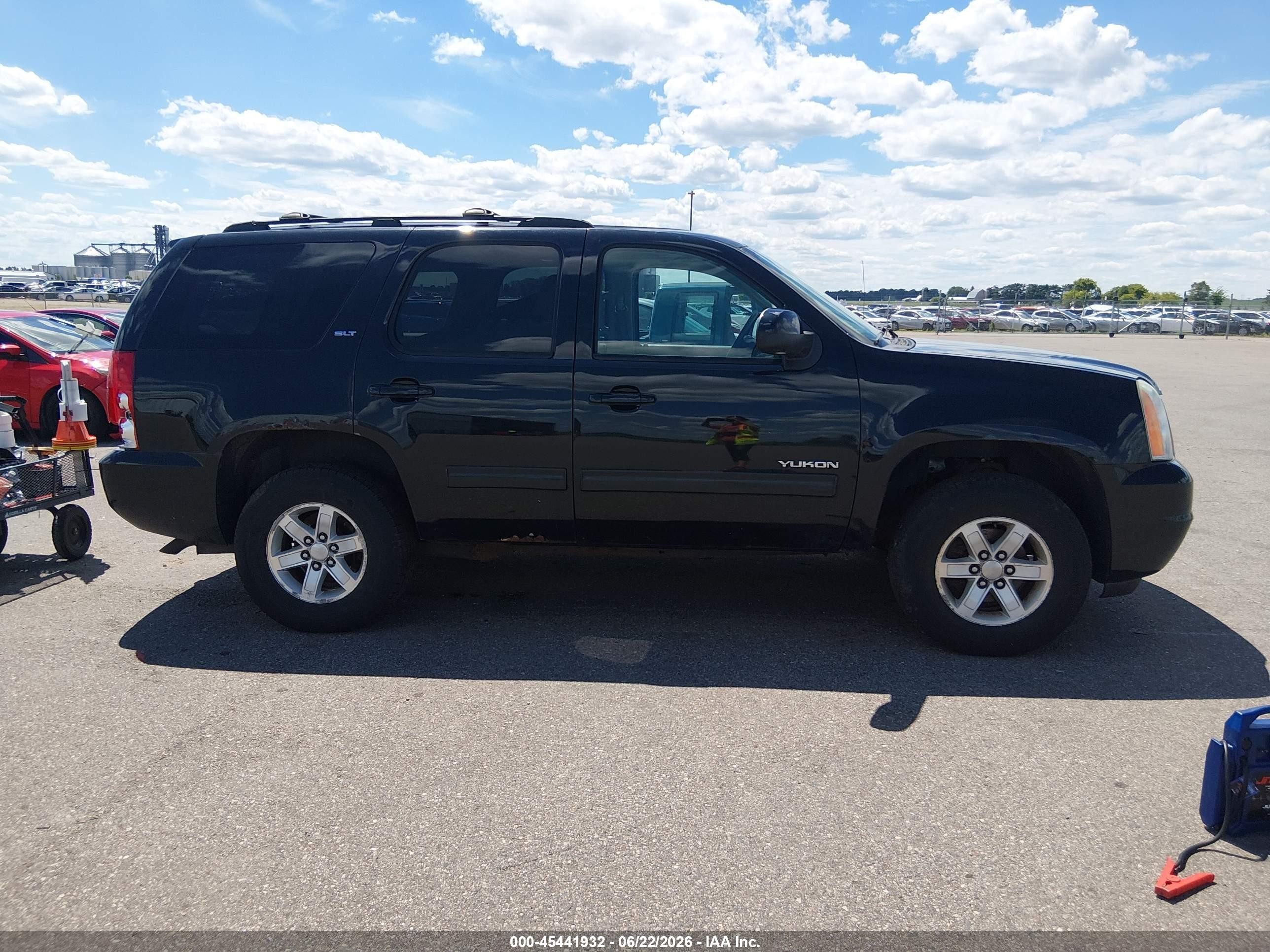 2011 Gmc Yukon Slt Black vin: 1GKS2CE02BR256480