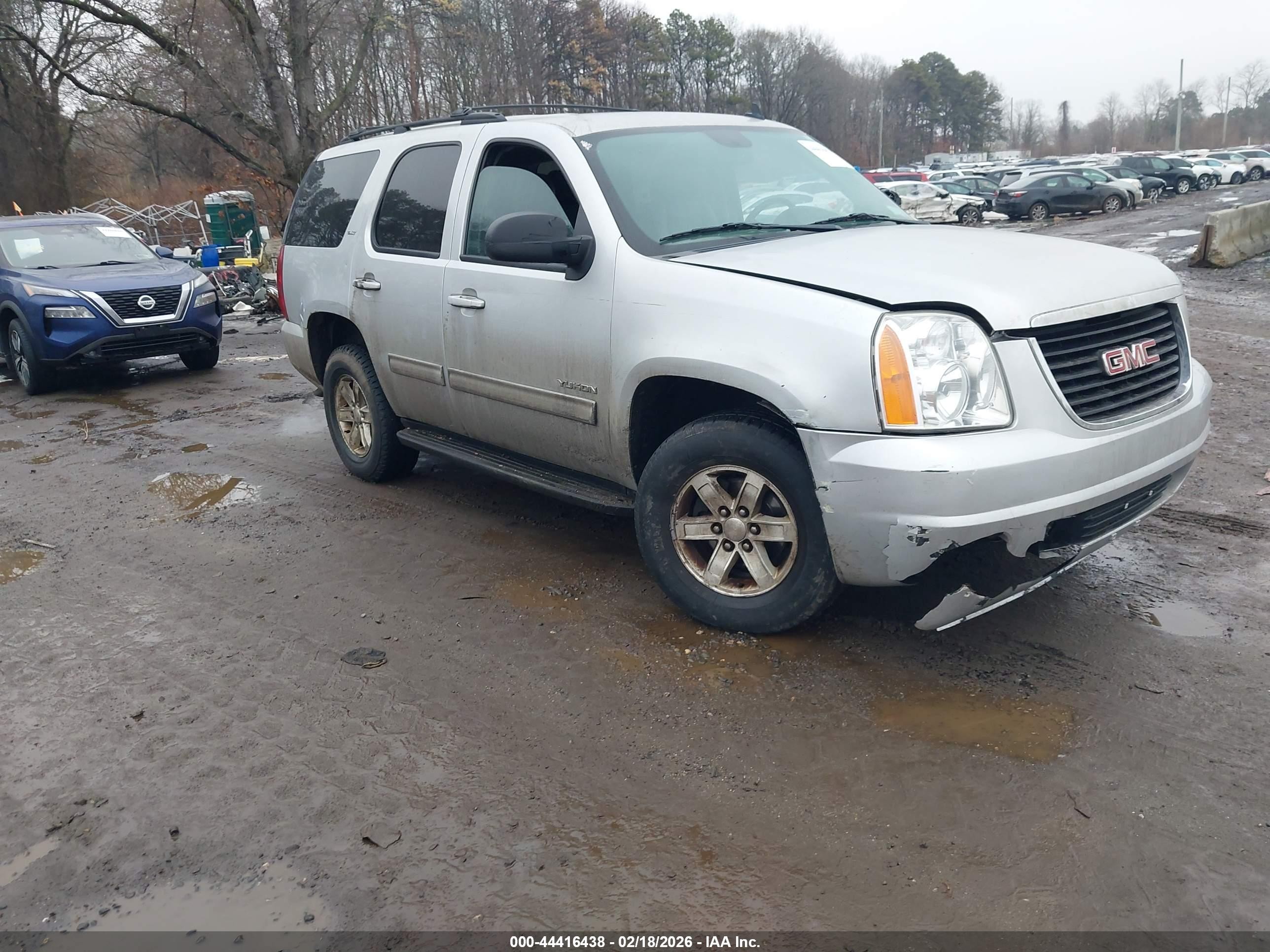 2013 Gmc Yukon Slt Gray vin: 1GKS2CE02DR301873