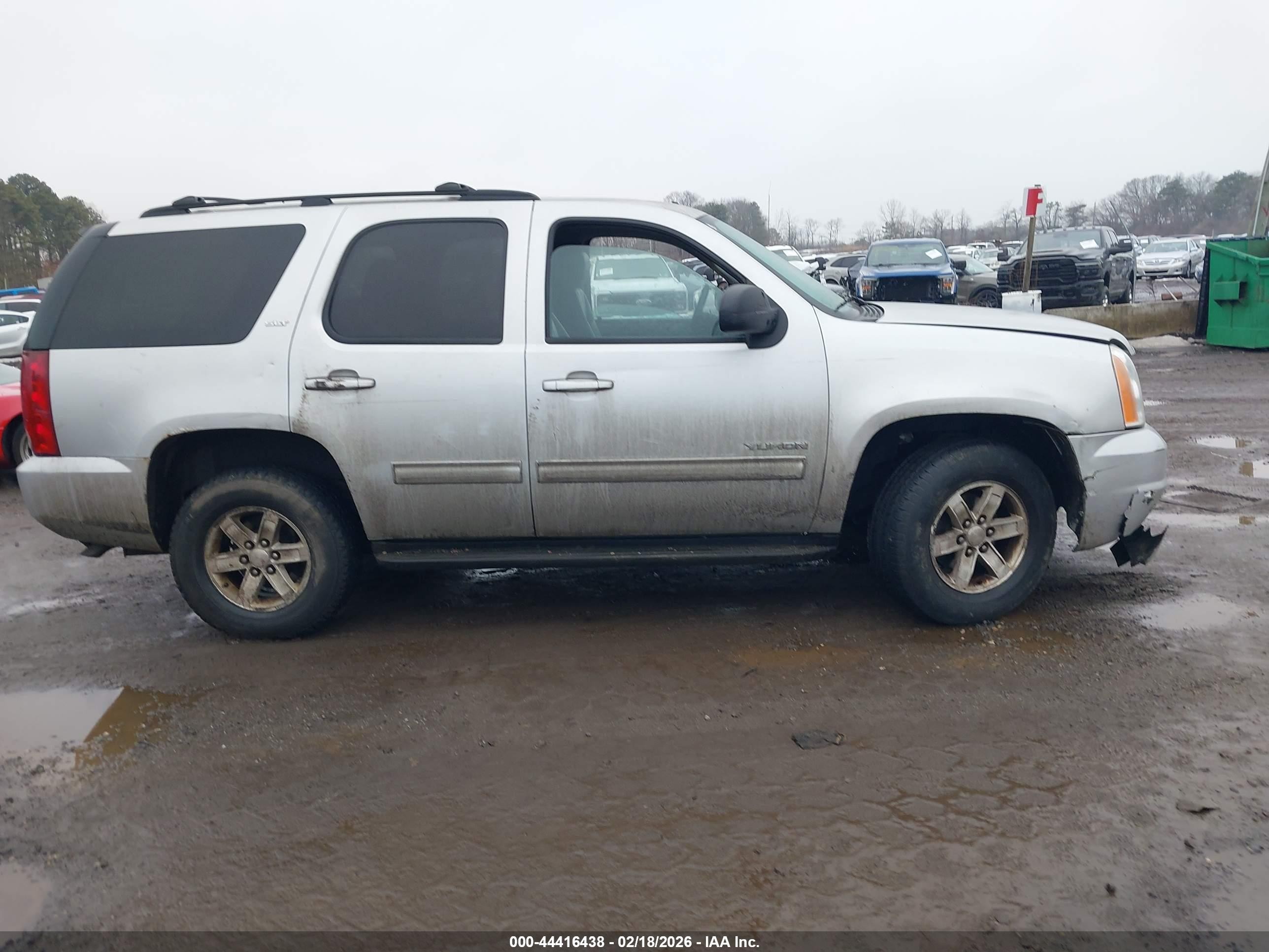 2013 Gmc Yukon Slt Gray vin: 1GKS2CE02DR301873