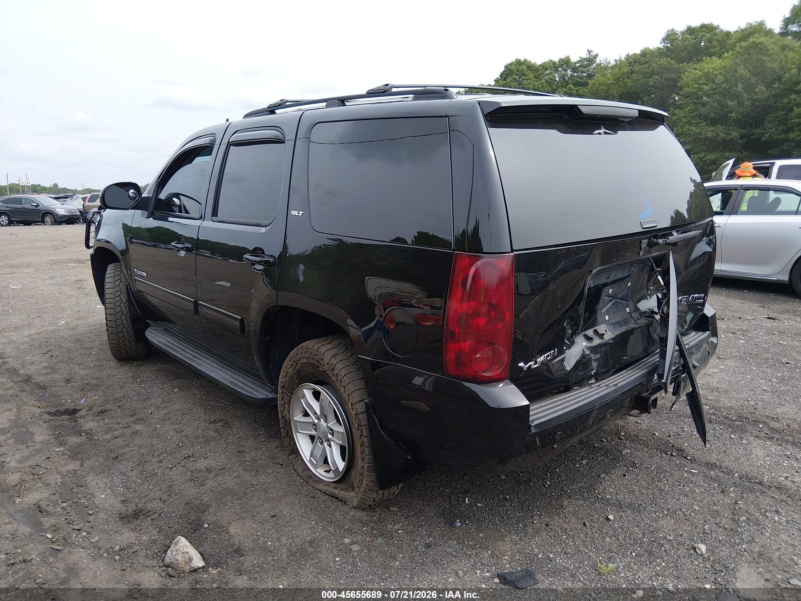 2011 Gmc Yukon Slt Black vin: 1GKS2CE03BR110430