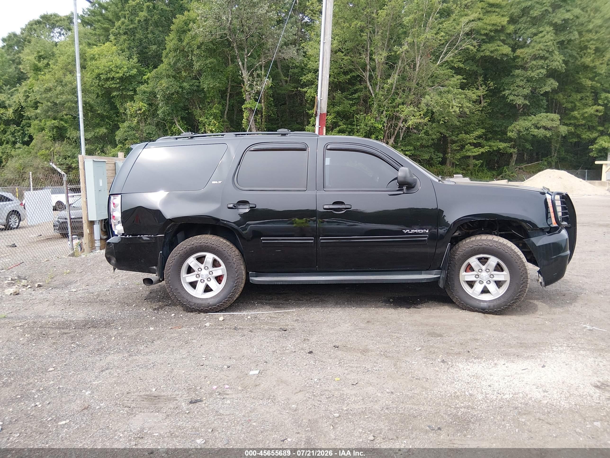 2011 Gmc Yukon Slt Black vin: 1GKS2CE03BR110430