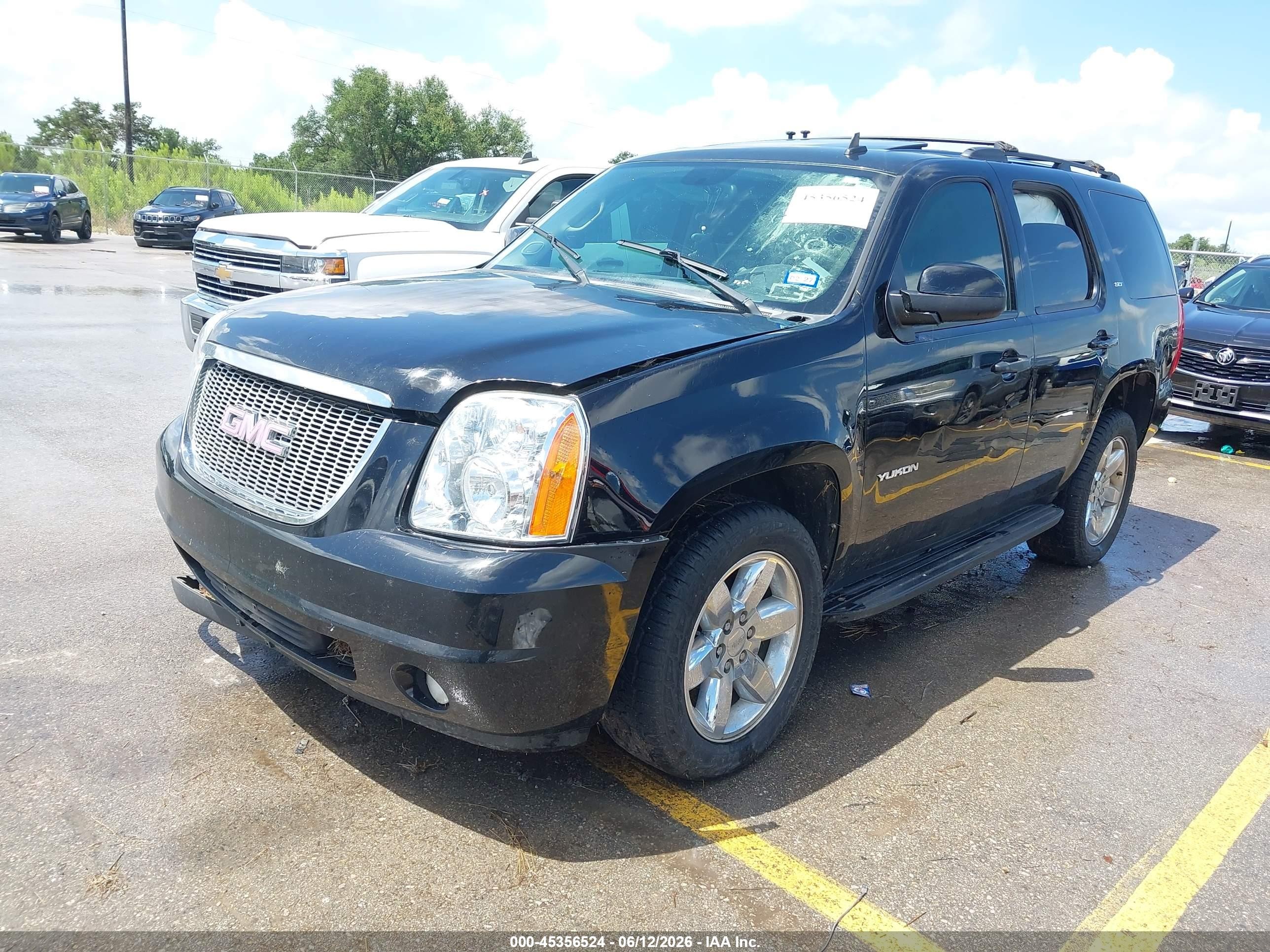 2012 Gmc Yukon Slt Black vin: 1GKS2CE03CR207063