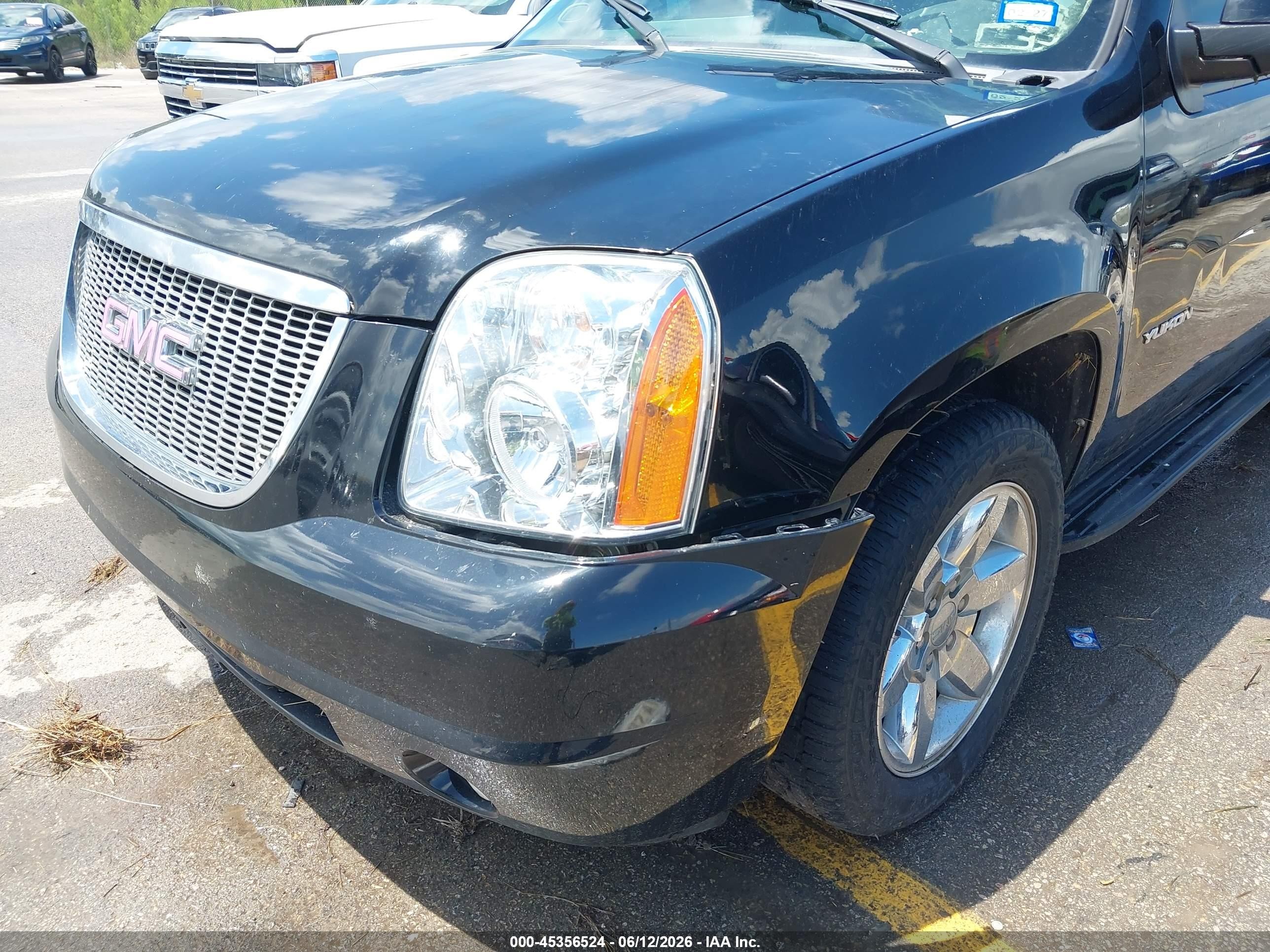 2012 Gmc Yukon Slt Black vin: 1GKS2CE03CR207063