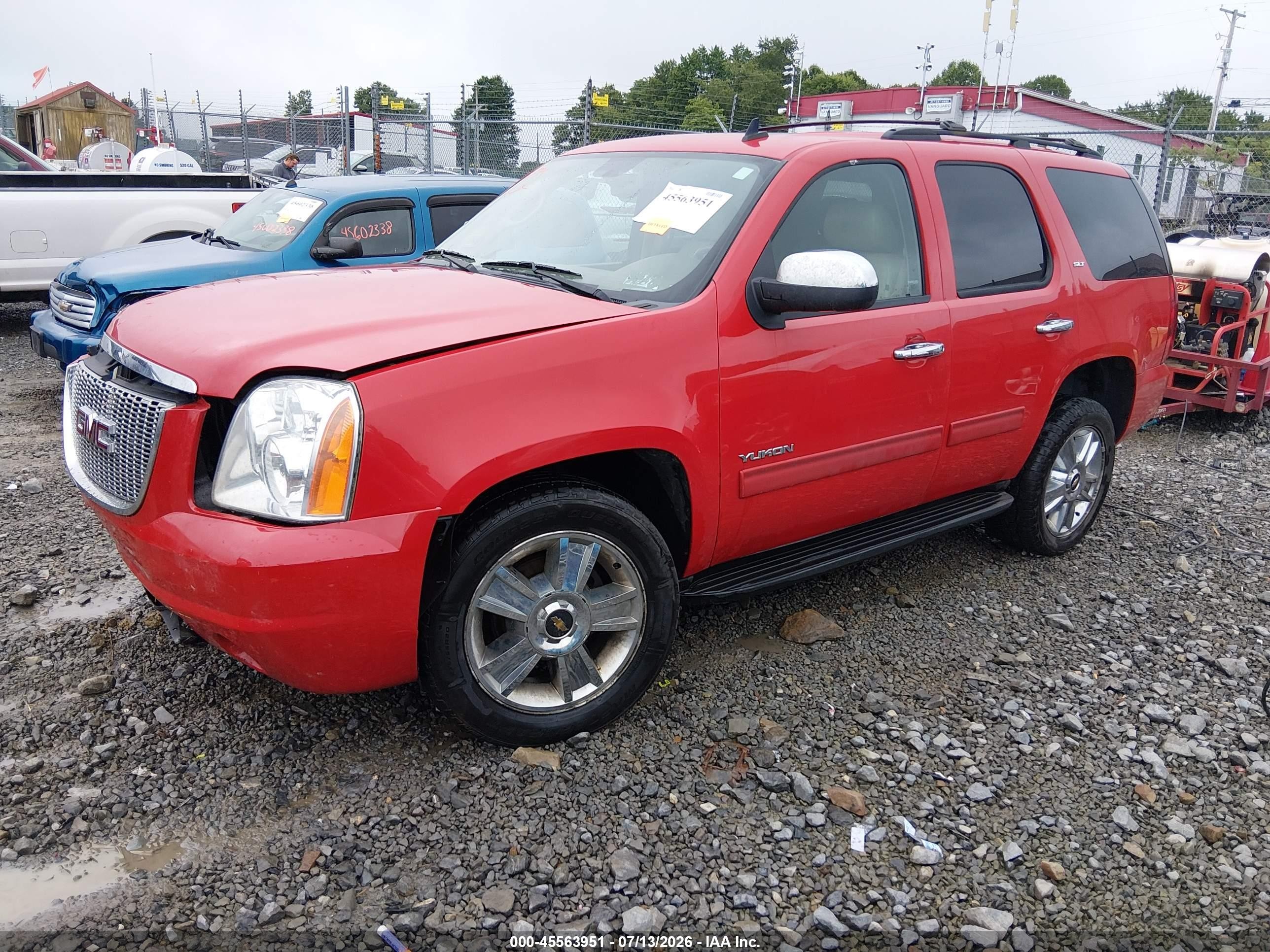 2013 Gmc Yukon Slt Red vin: 1GKS2CE04DR138921