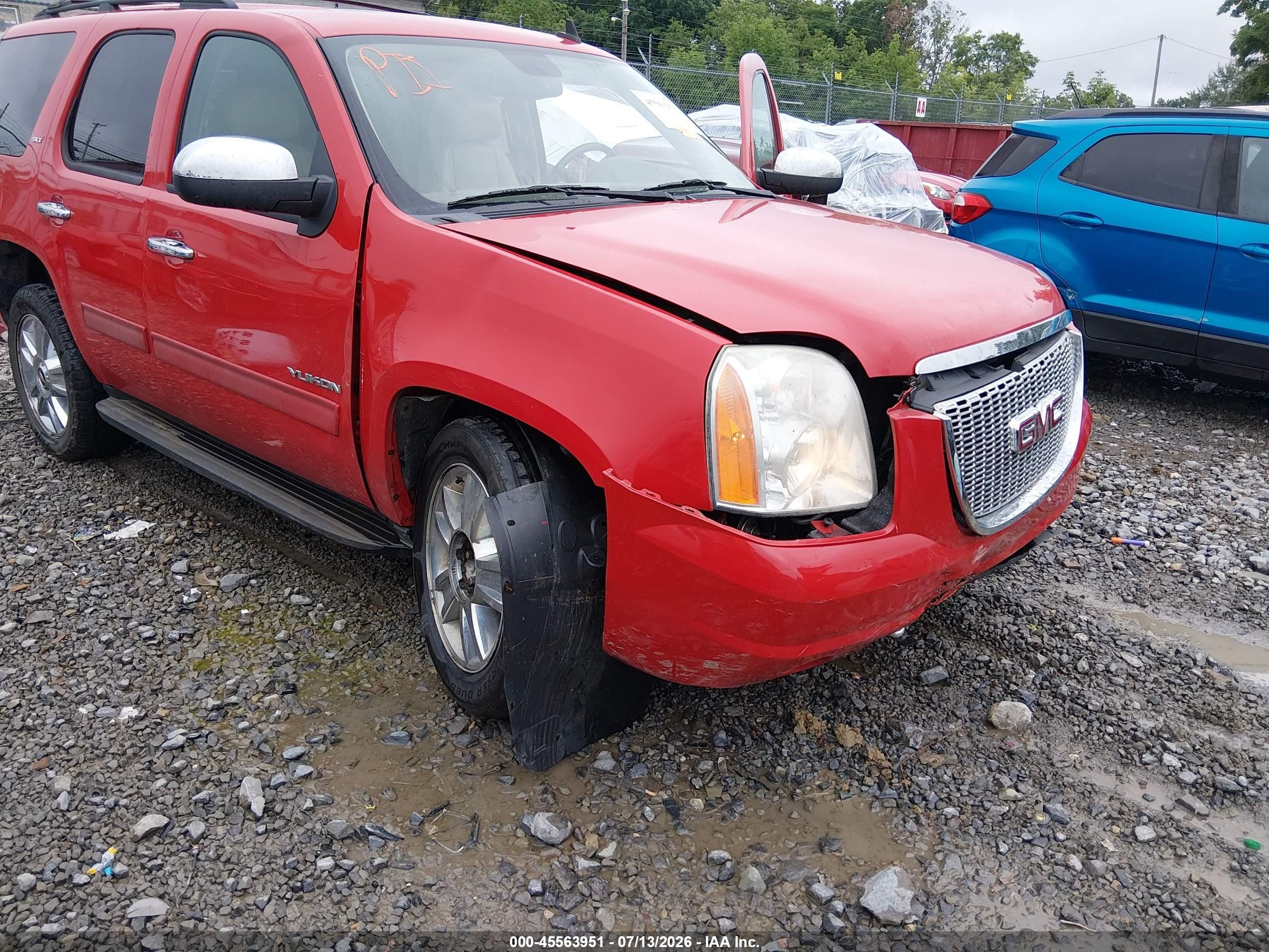 2013 Gmc Yukon Slt Red vin: 1GKS2CE04DR138921