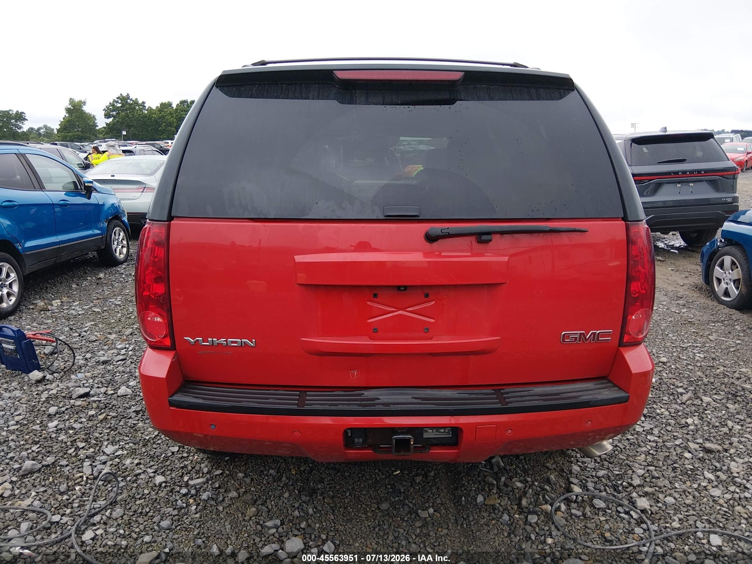 2013 Gmc Yukon Slt Red vin: 1GKS2CE04DR138921