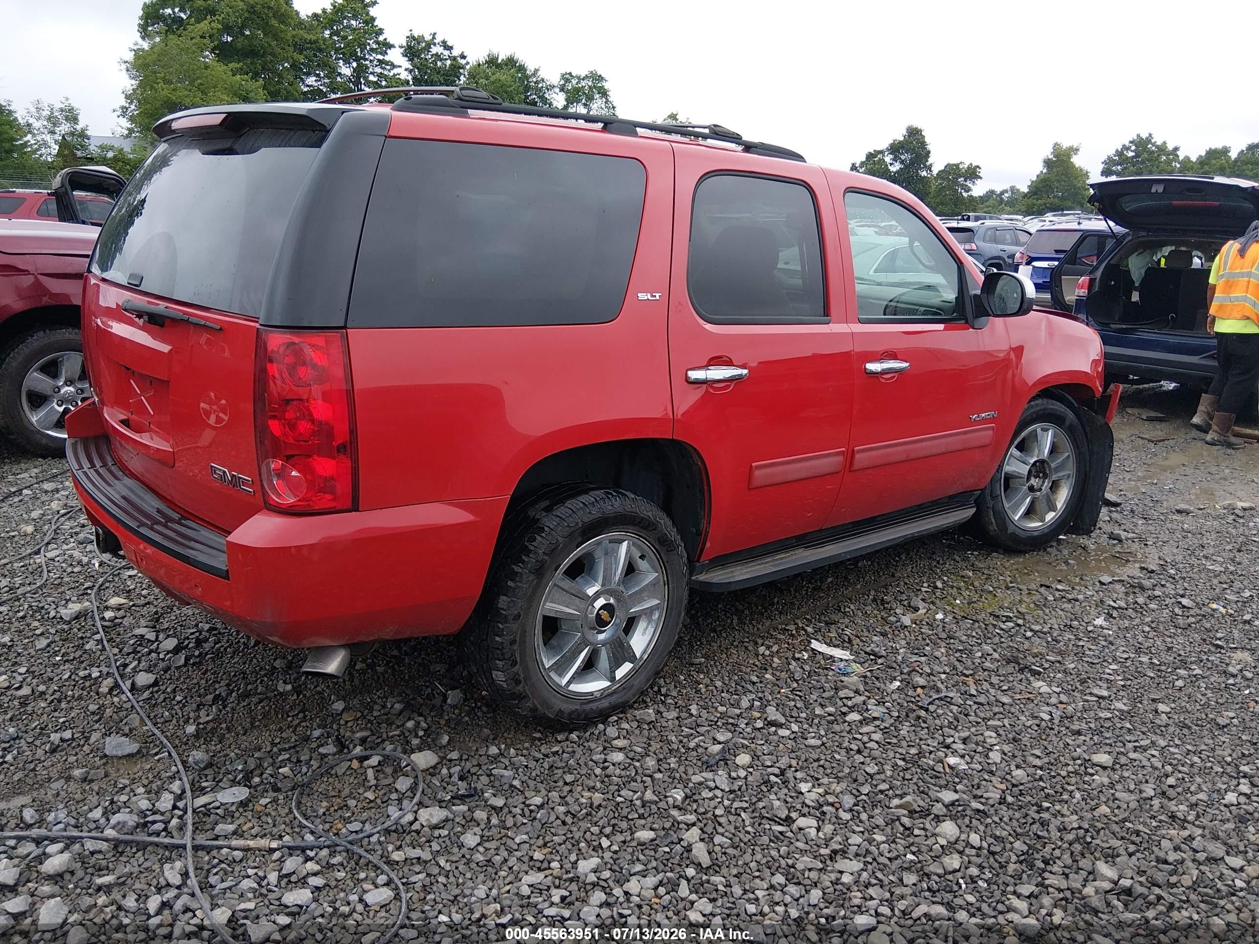 2013 Gmc Yukon Slt Red vin: 1GKS2CE04DR138921