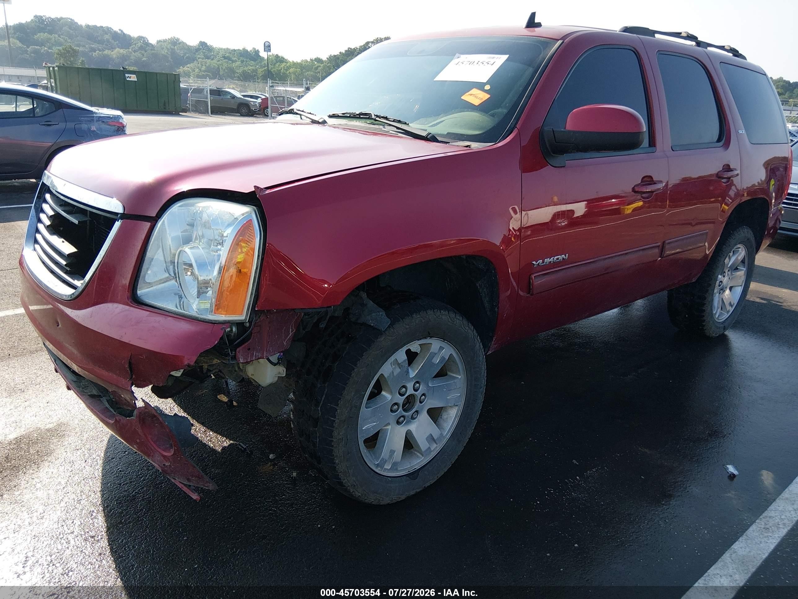 2013 Gmc Yukon Slt Red vin: 1GKS2CE04DR324748
