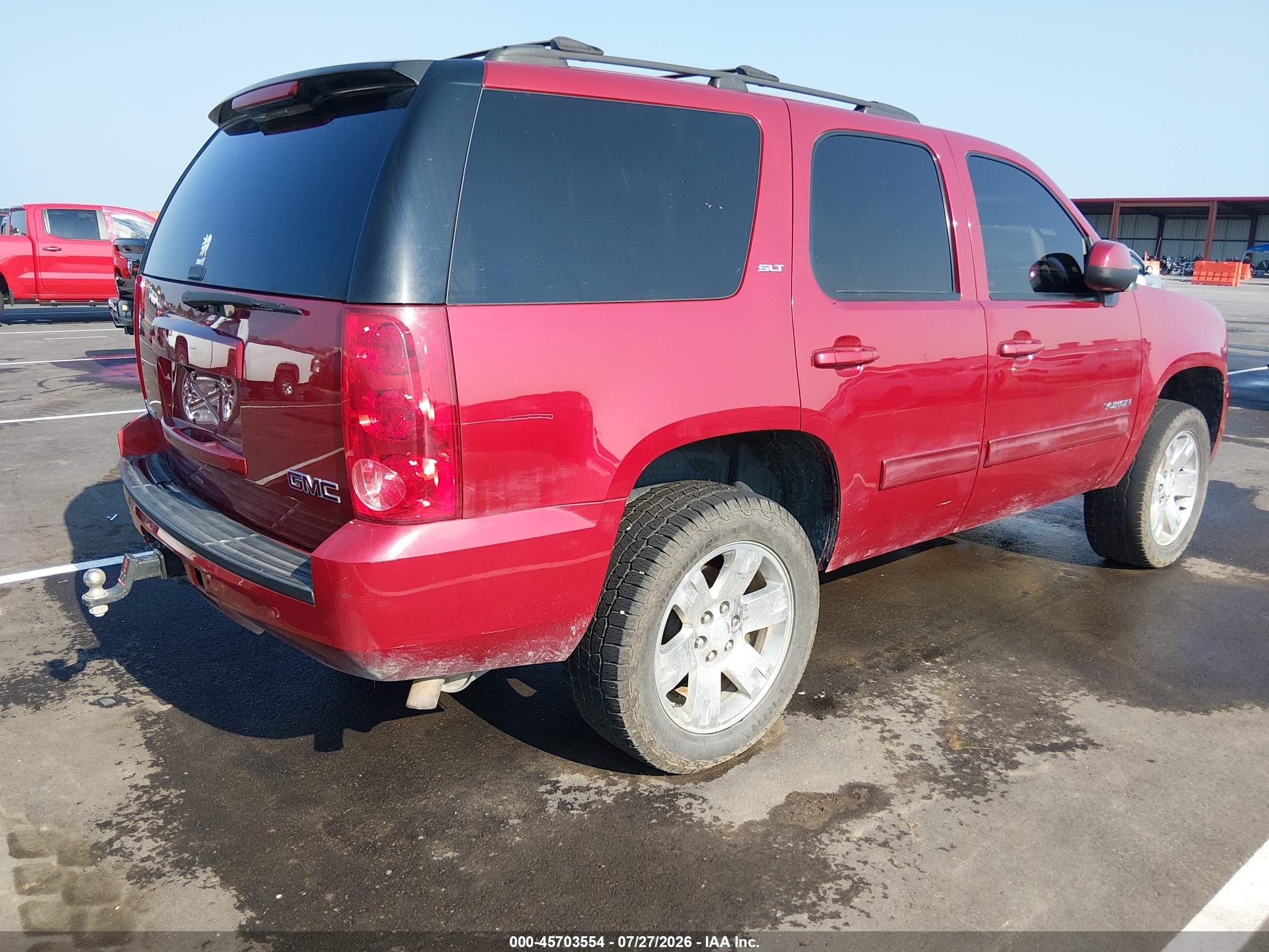 2013 Gmc Yukon Slt Red vin: 1GKS2CE04DR324748