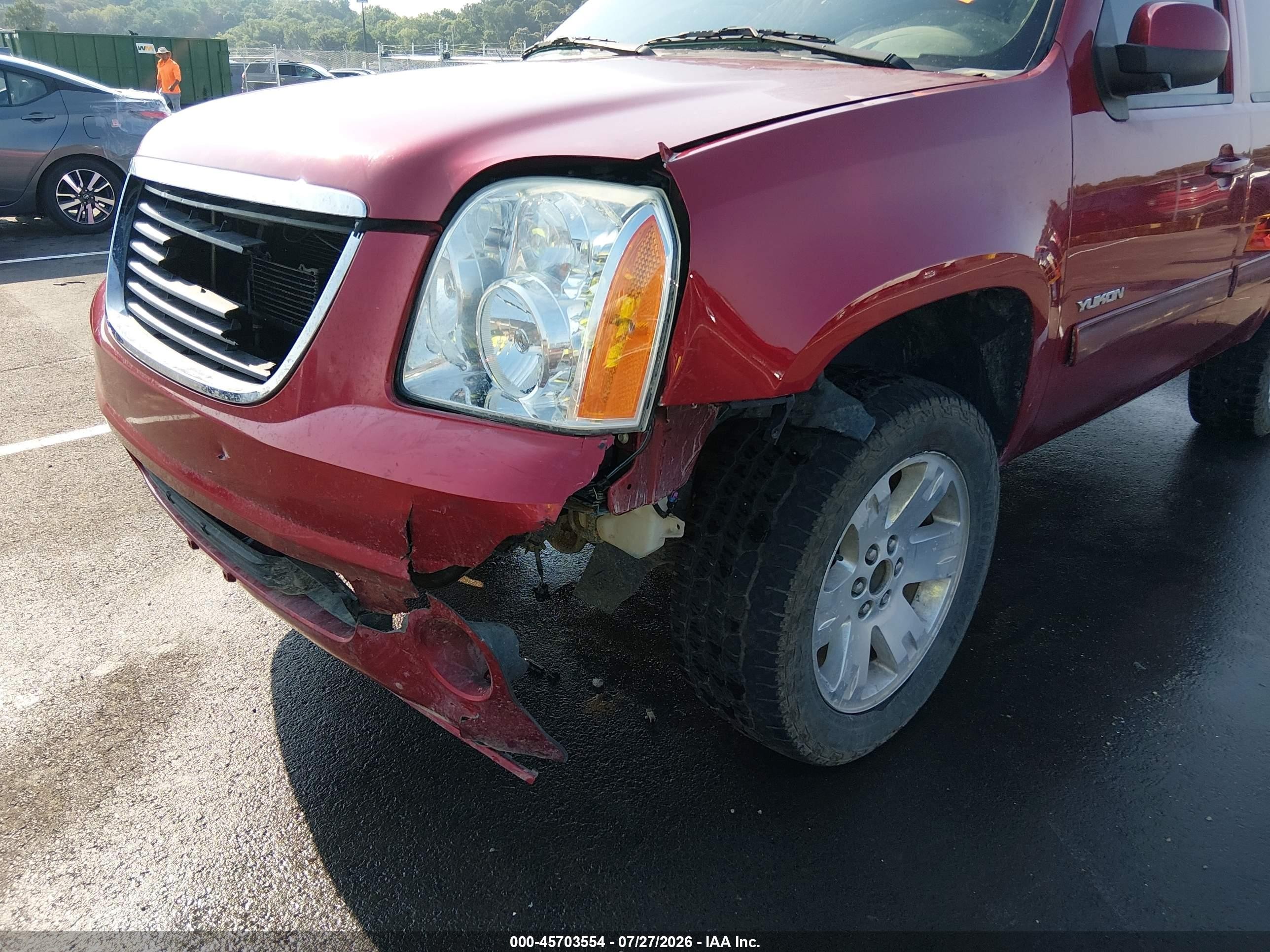 2013 Gmc Yukon Slt Red vin: 1GKS2CE04DR324748
