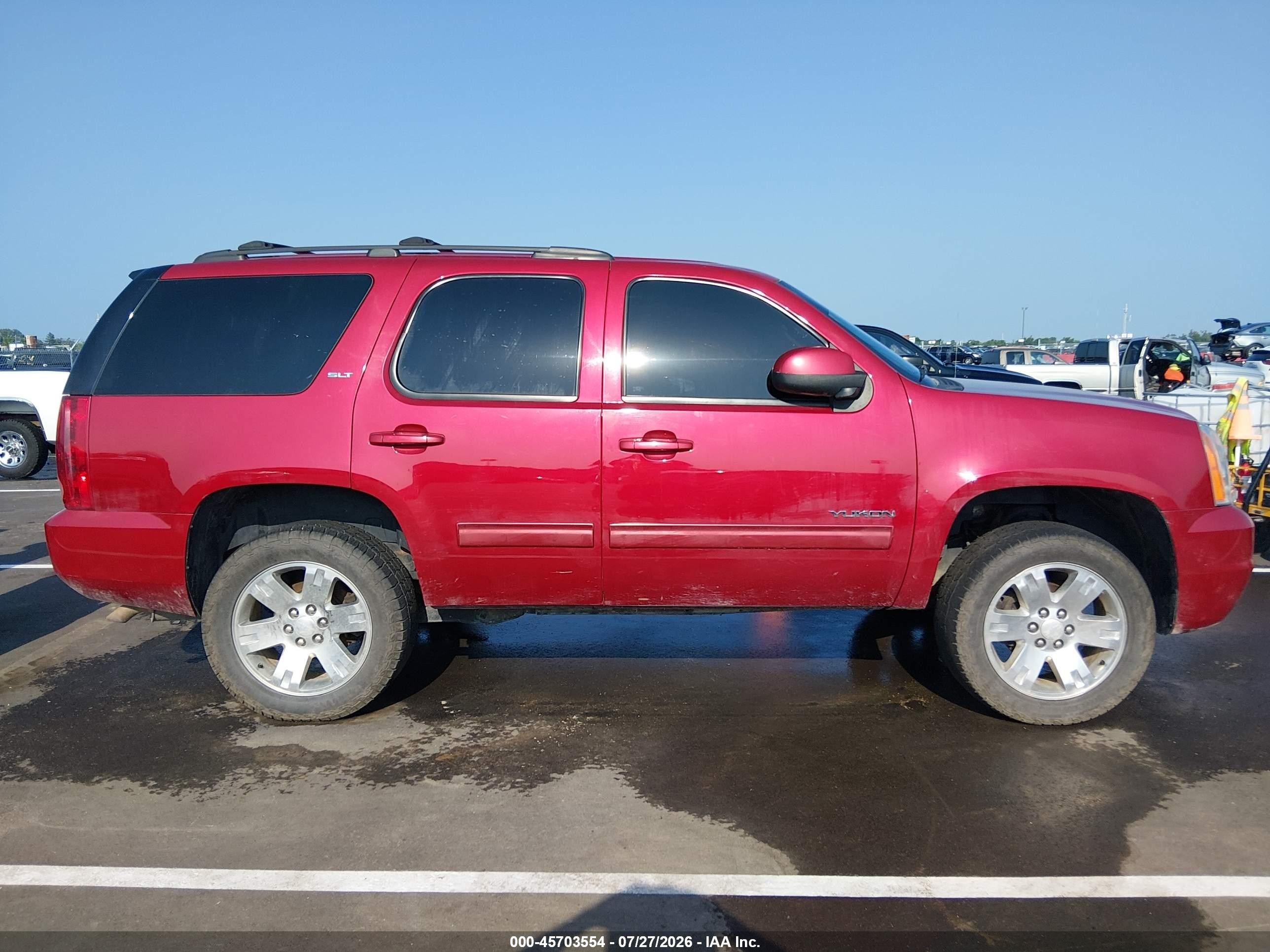 2013 Gmc Yukon Slt Red vin: 1GKS2CE04DR324748