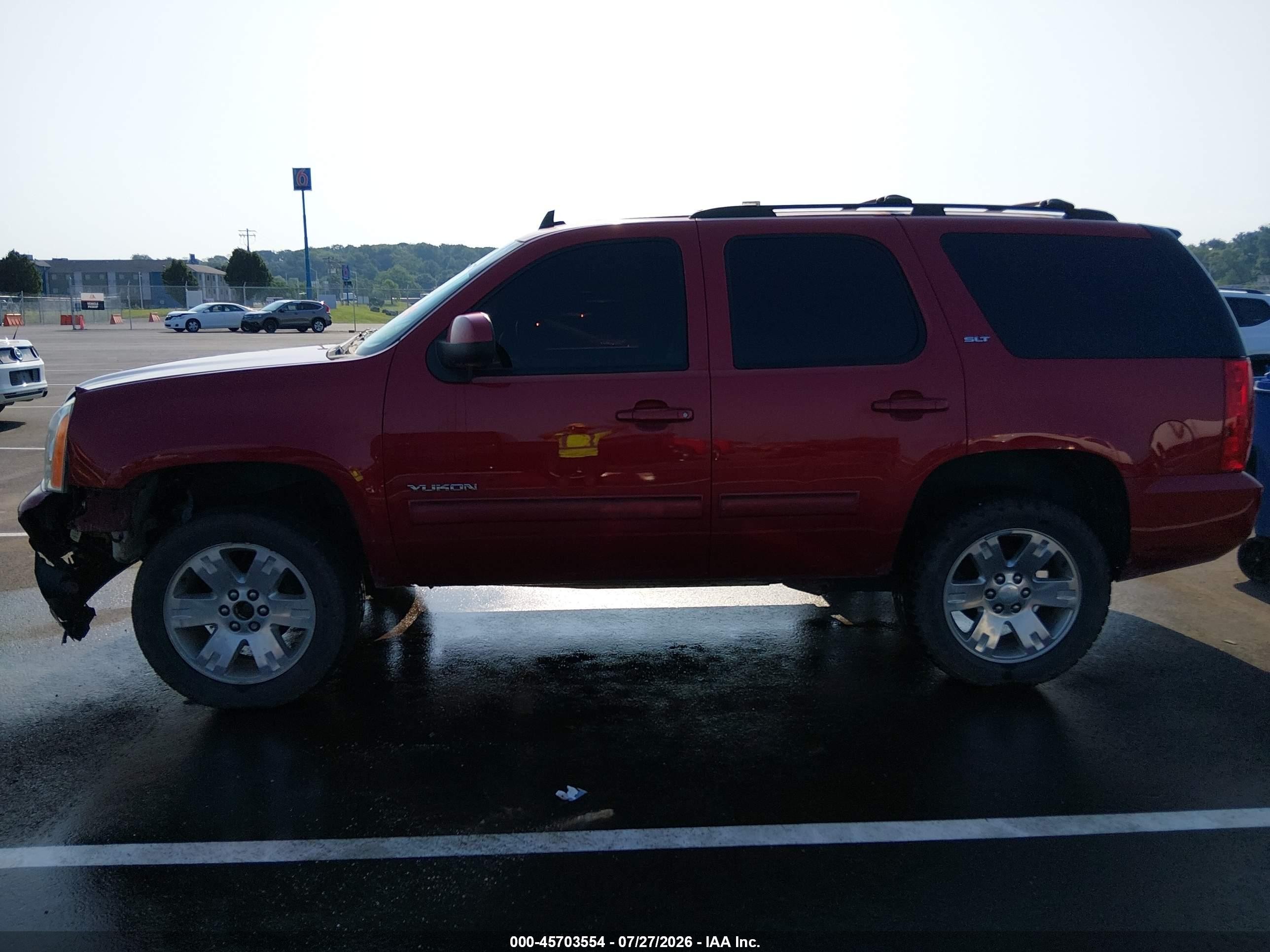 2013 Gmc Yukon Slt Red vin: 1GKS2CE04DR324748