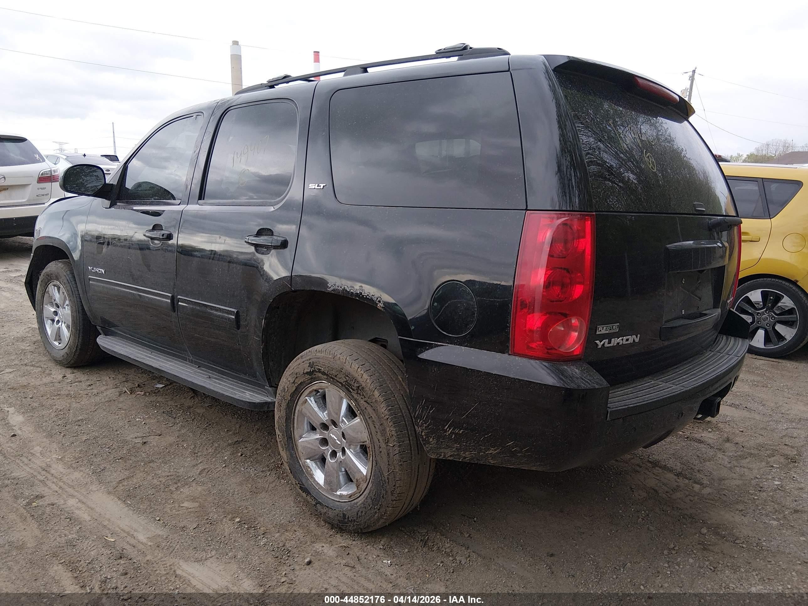 2011 Gmc Yukon Slt Black vin: 1GKS2CE05BR149407