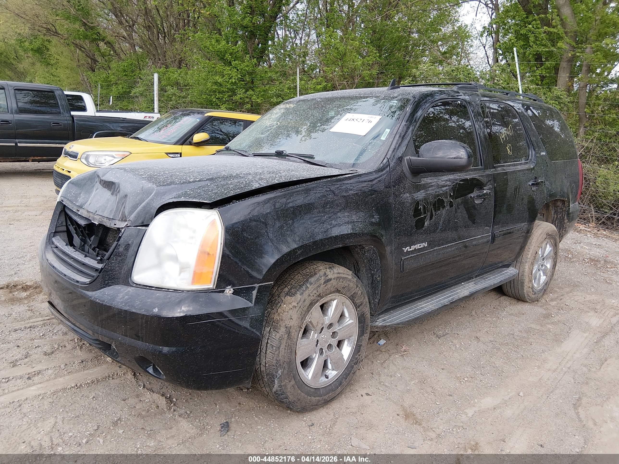 2011 Gmc Yukon Slt Black vin: 1GKS2CE05BR149407