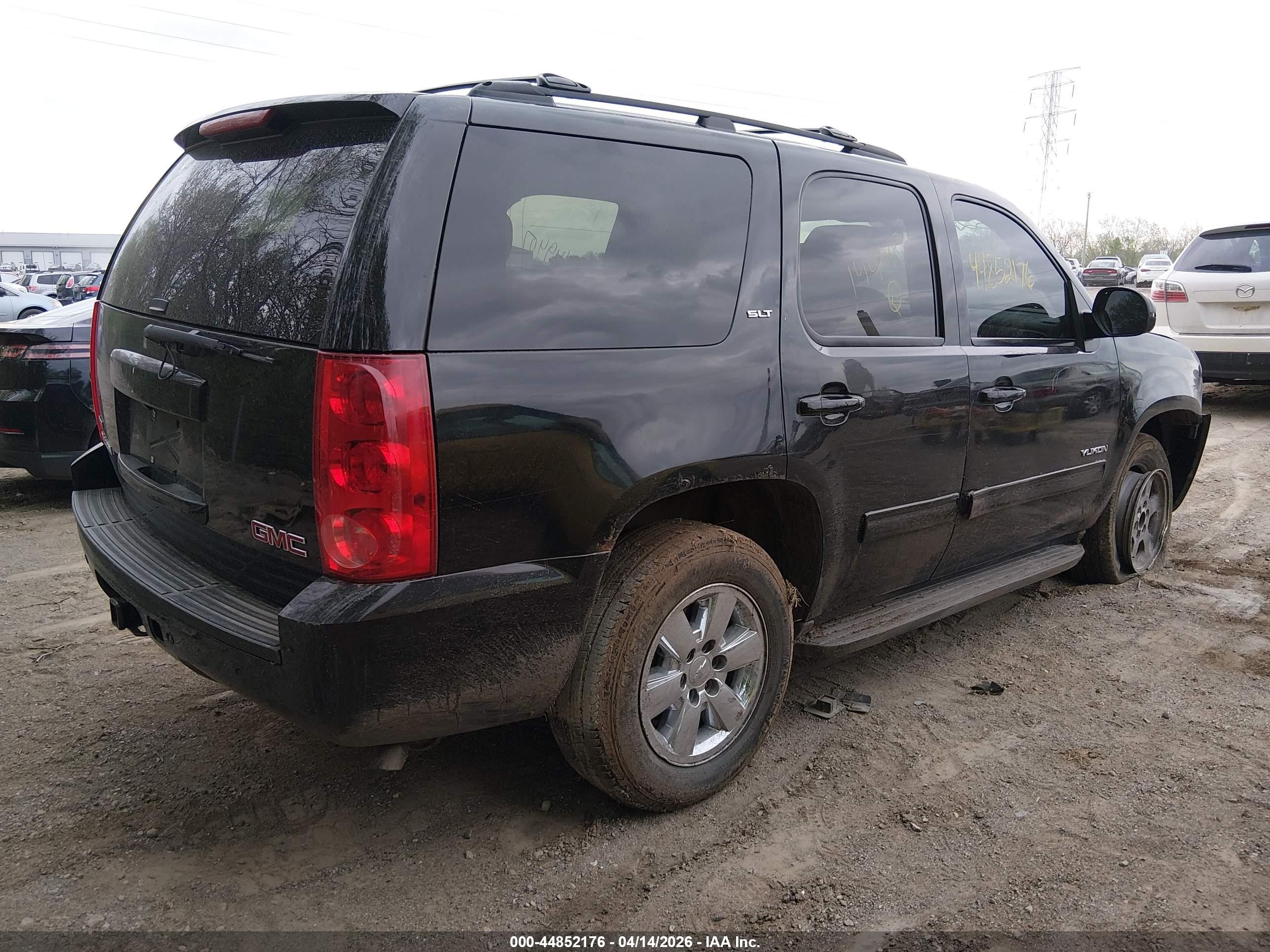 2011 Gmc Yukon Slt Black vin: 1GKS2CE05BR149407