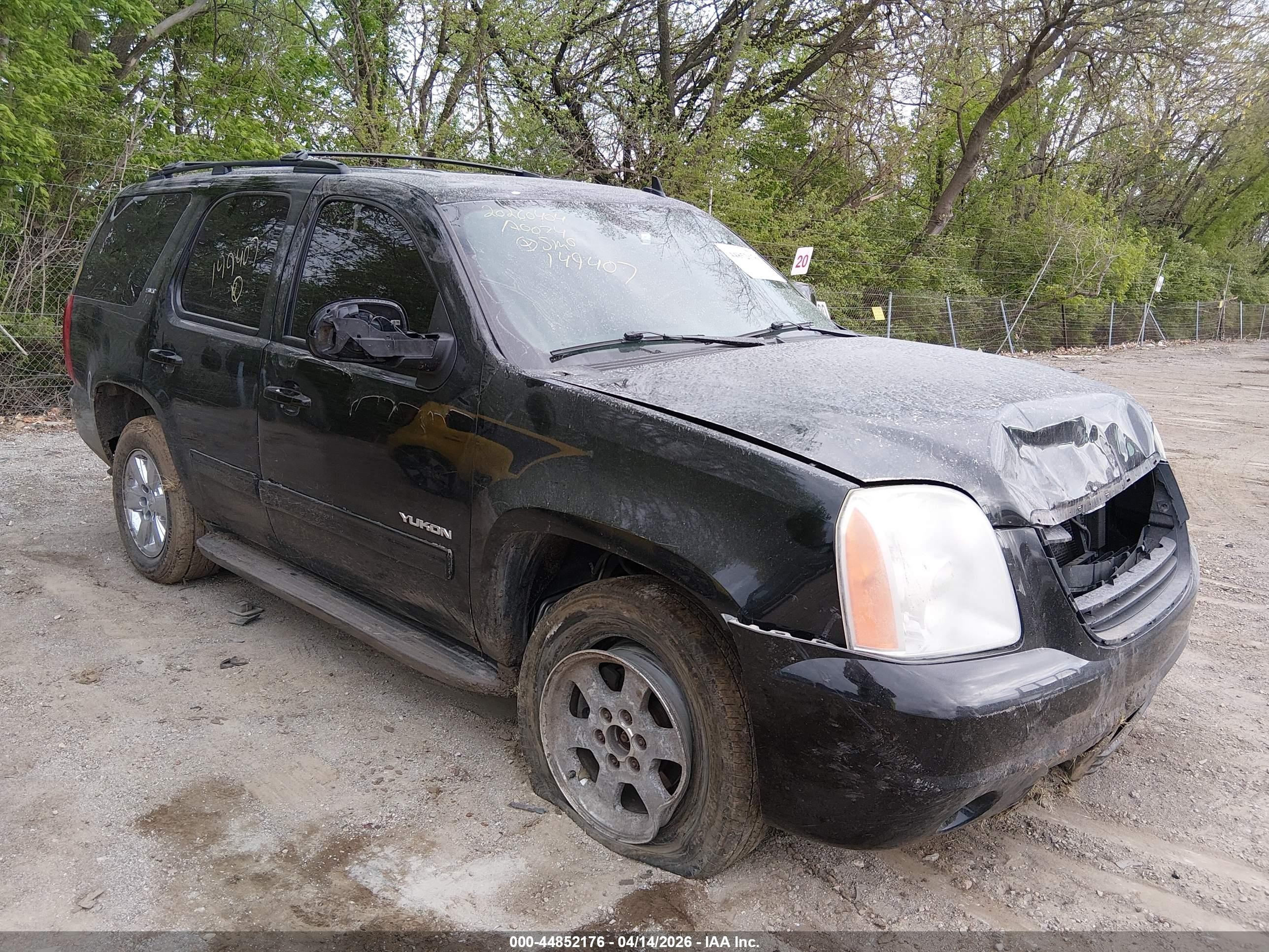 2011 Gmc Yukon Slt Black vin: 1GKS2CE05BR149407