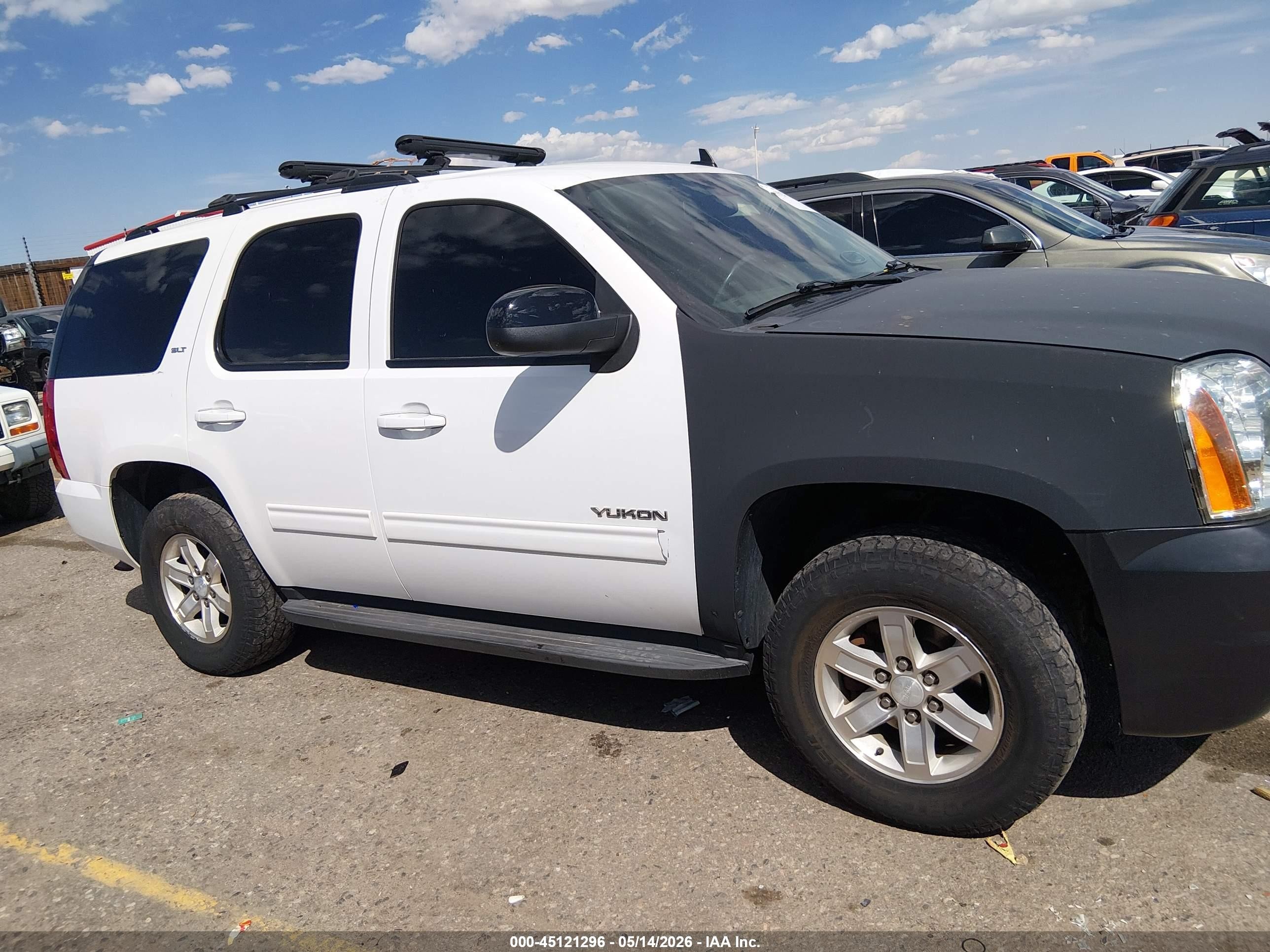 2013 Gmc Yukon Slt White vin: 1GKS2CE05DR161172