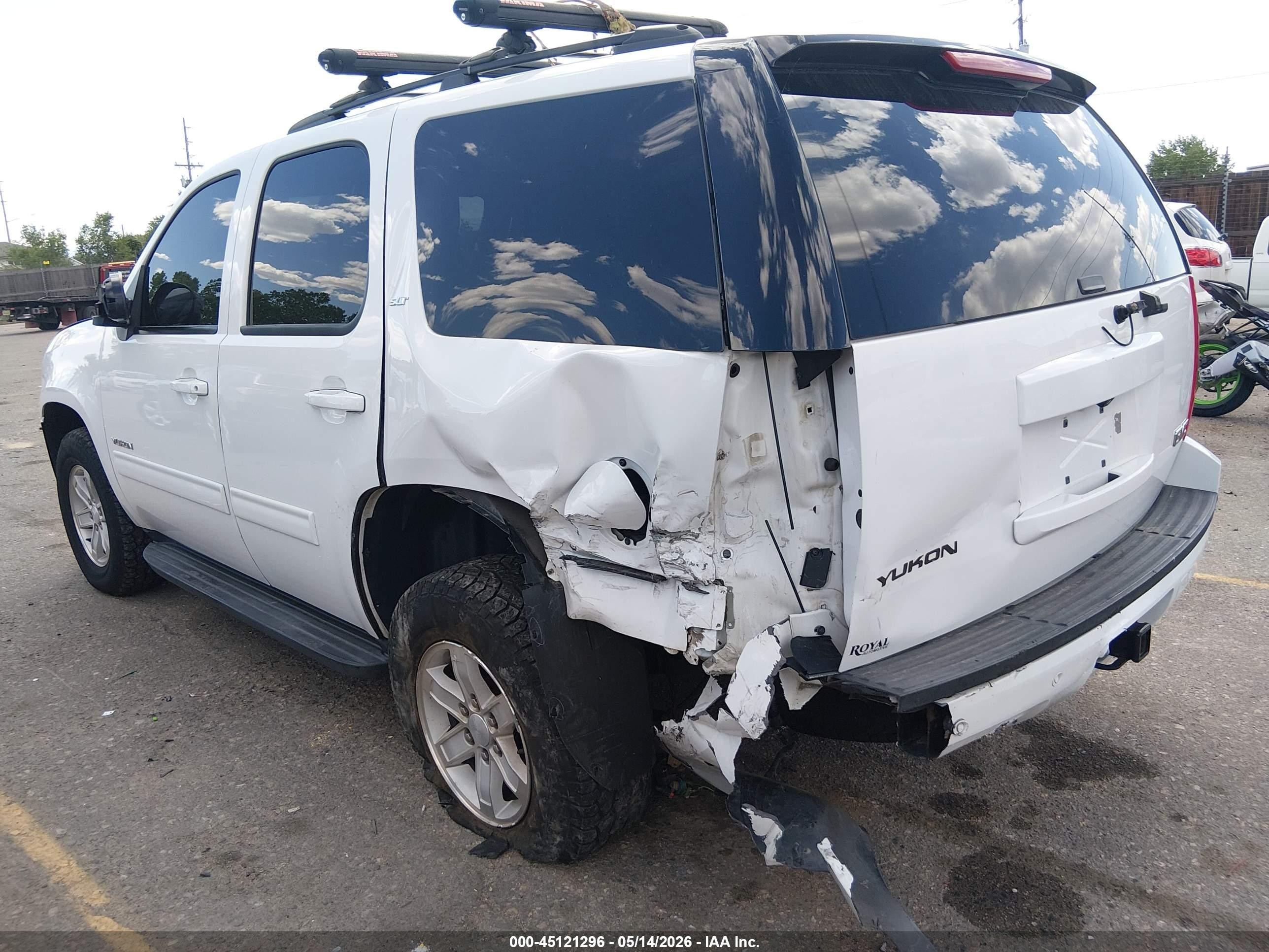 2013 Gmc Yukon Slt White vin: 1GKS2CE05DR161172
