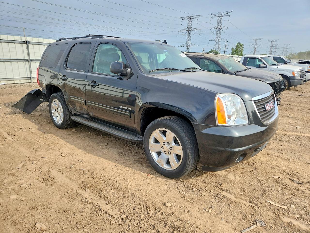 2011 Gmc Yukon Slt Black vin: 1GKS2CE06BR214894
