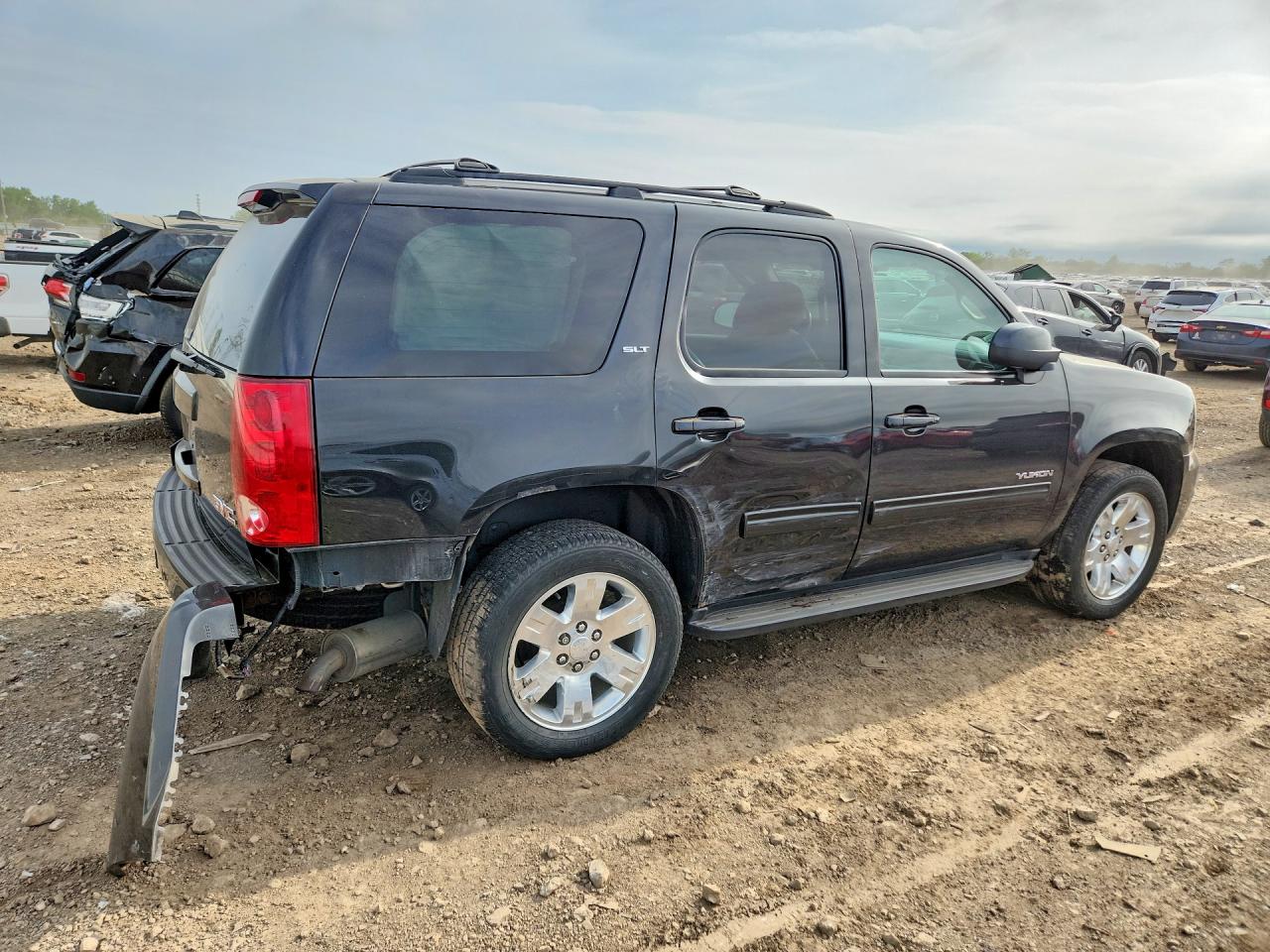 2011 Gmc Yukon Slt Black vin: 1GKS2CE06BR214894