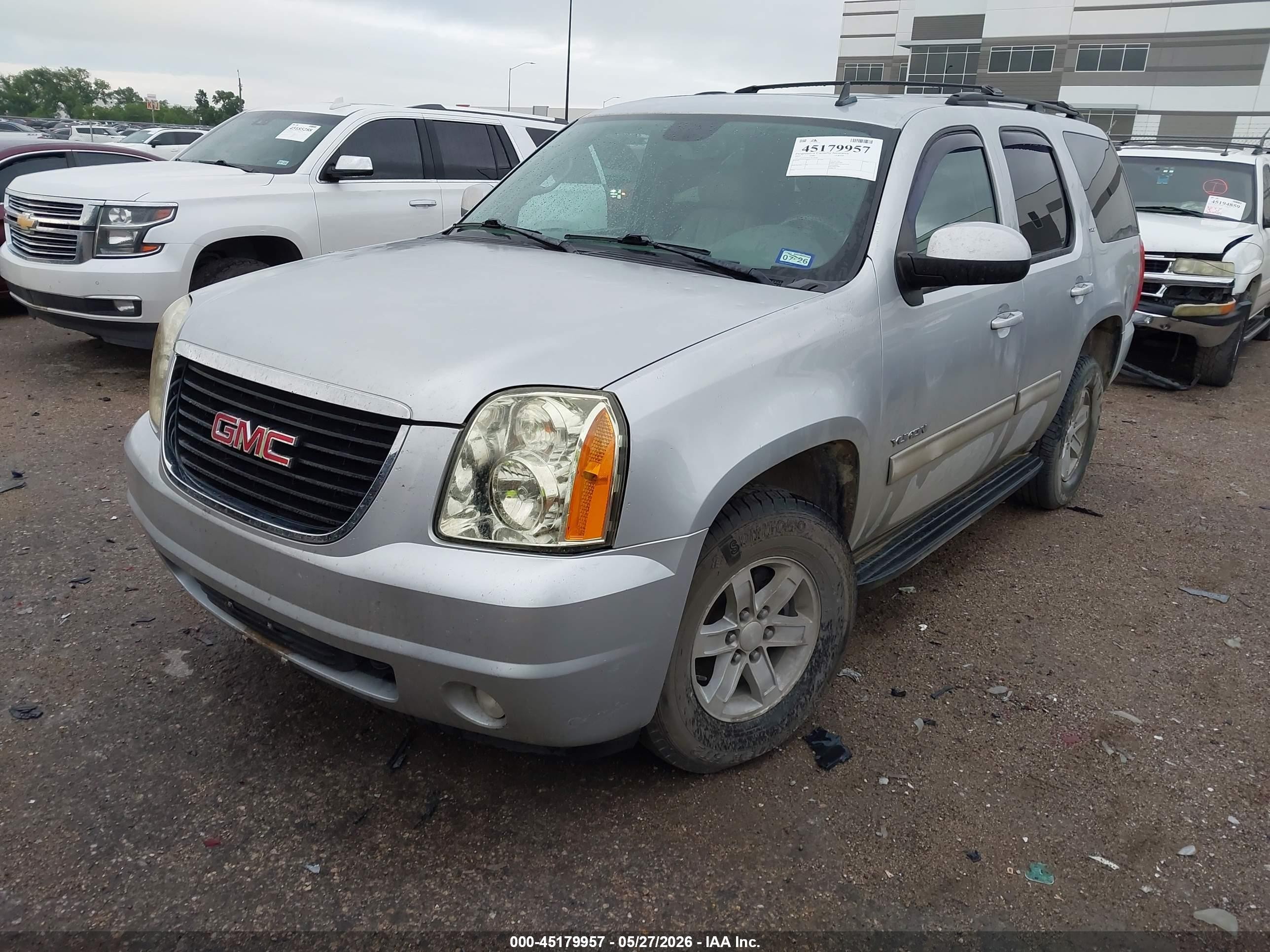 2012 Gmc Yukon Slt Silver vin: 1GKS2CE07CR158286
