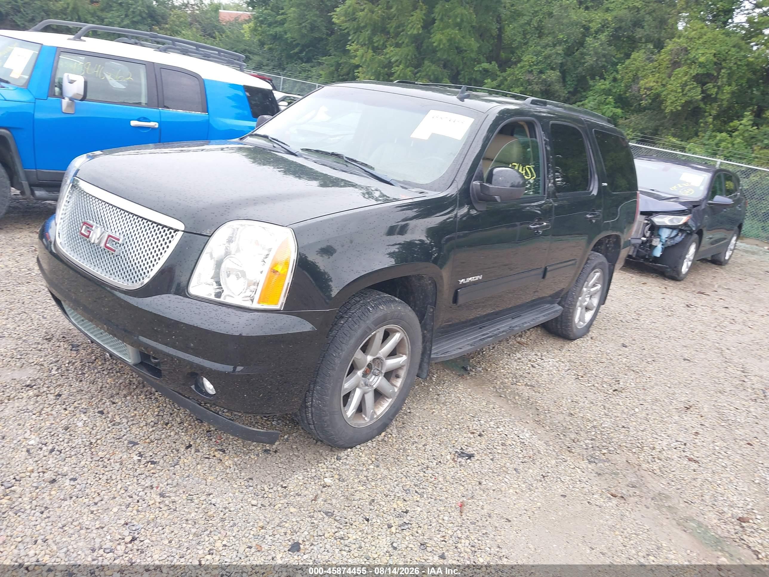 2011 Gmc Yukon Slt Black vin: 1GKS2CE08BR257584
