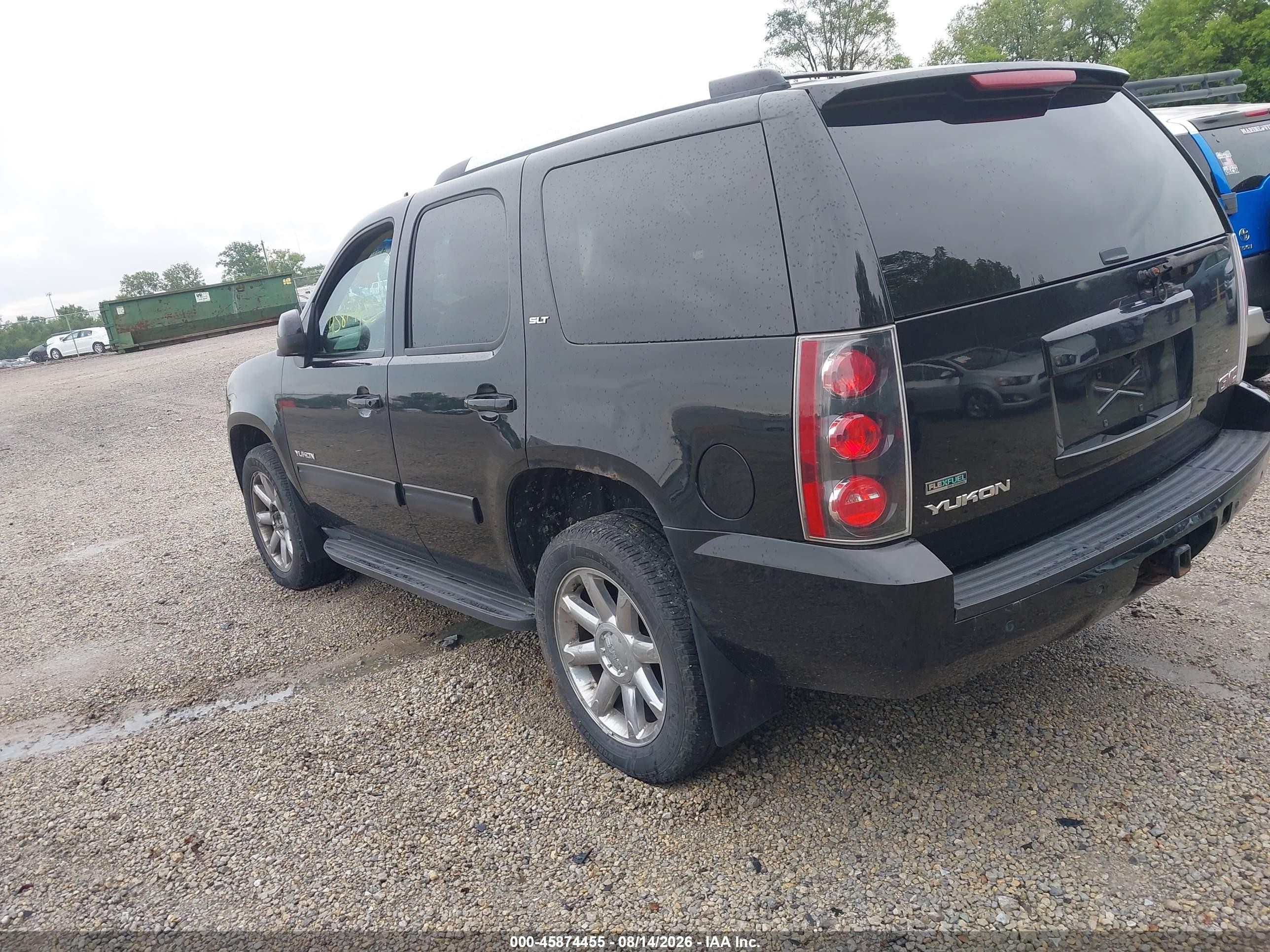 2011 Gmc Yukon Slt Black vin: 1GKS2CE08BR257584