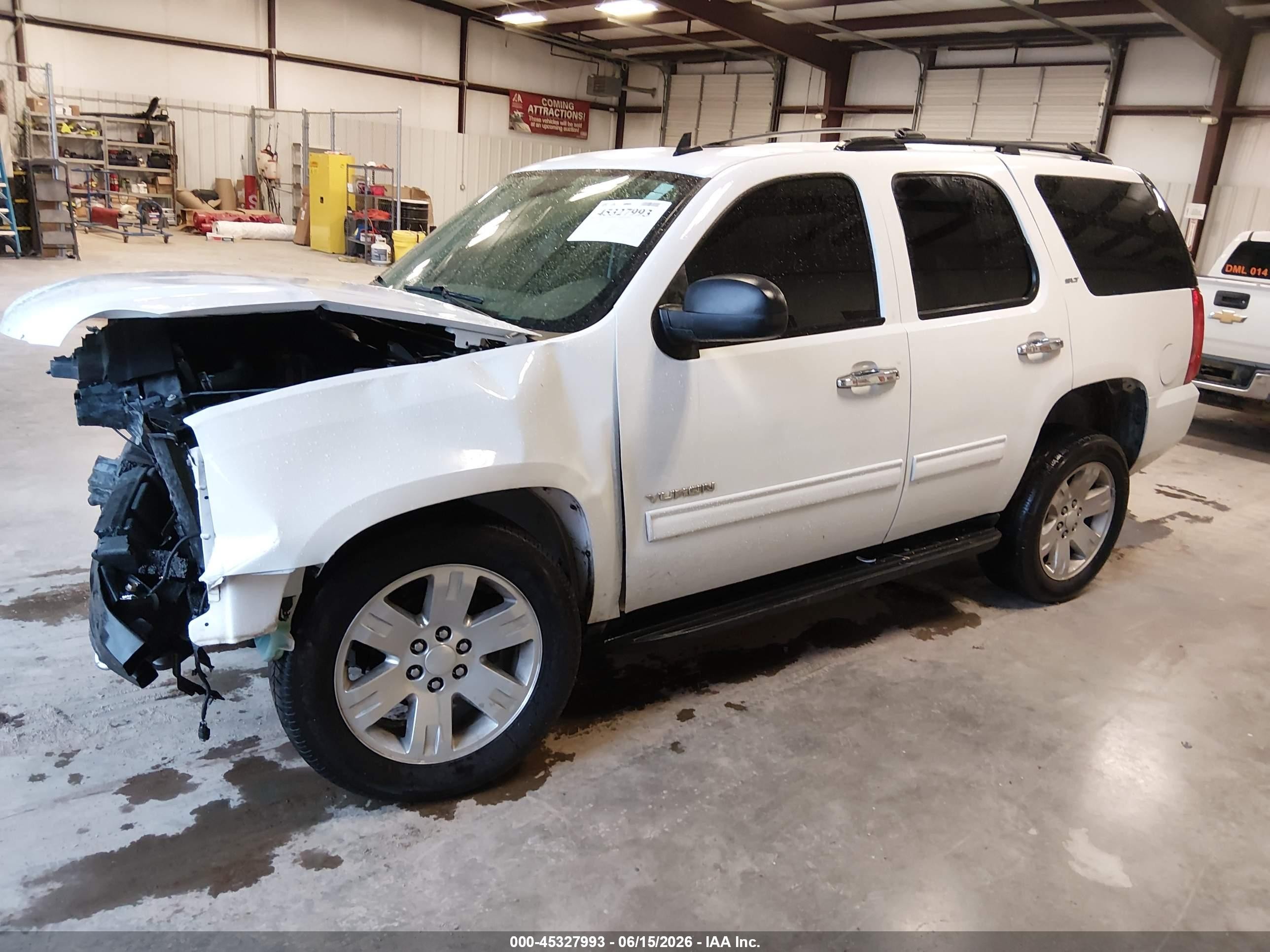 2014 Gmc Yukon Slt White vin: 1GKS2CE08ER127938