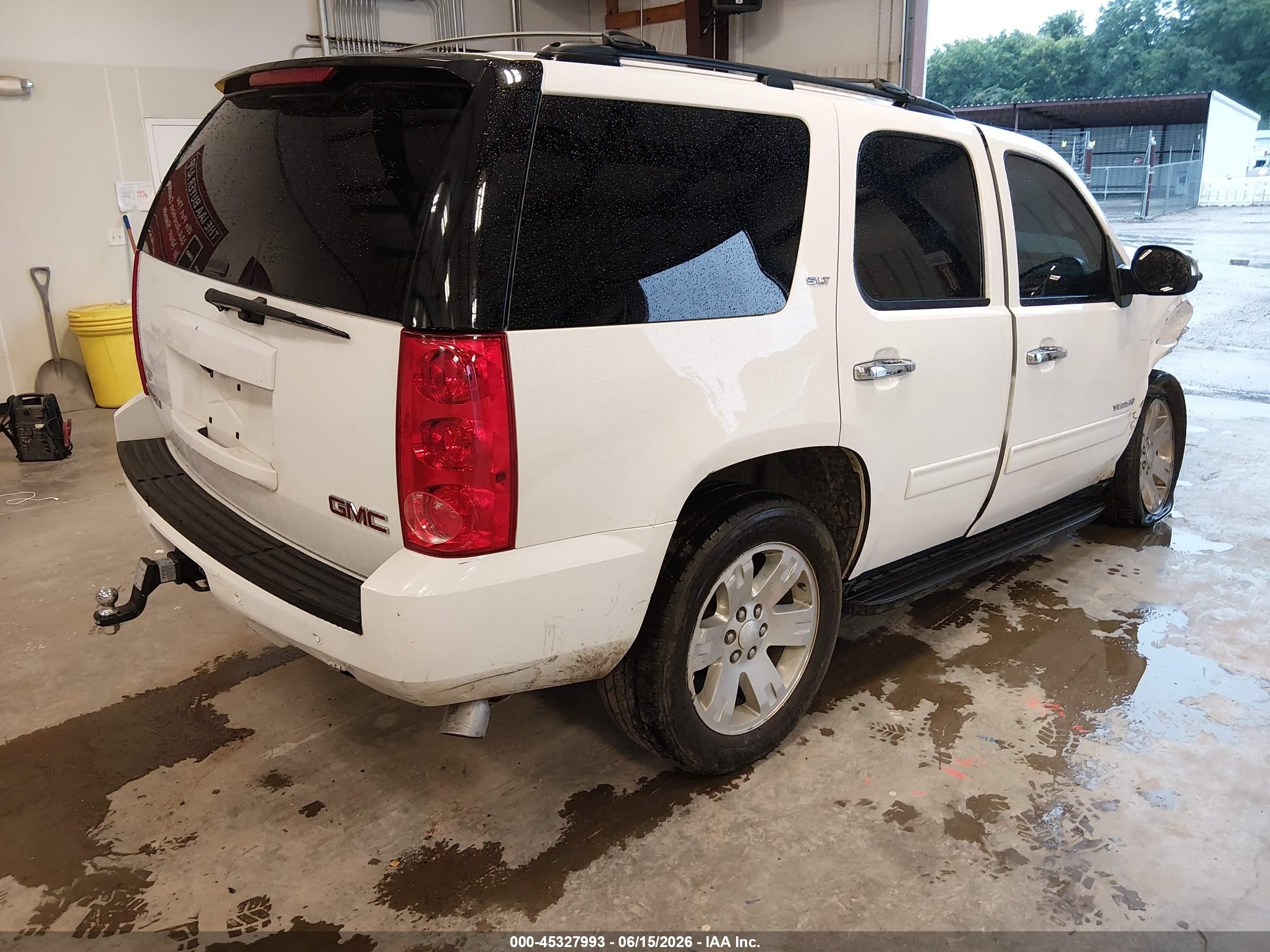 2014 Gmc Yukon Slt White vin: 1GKS2CE08ER127938