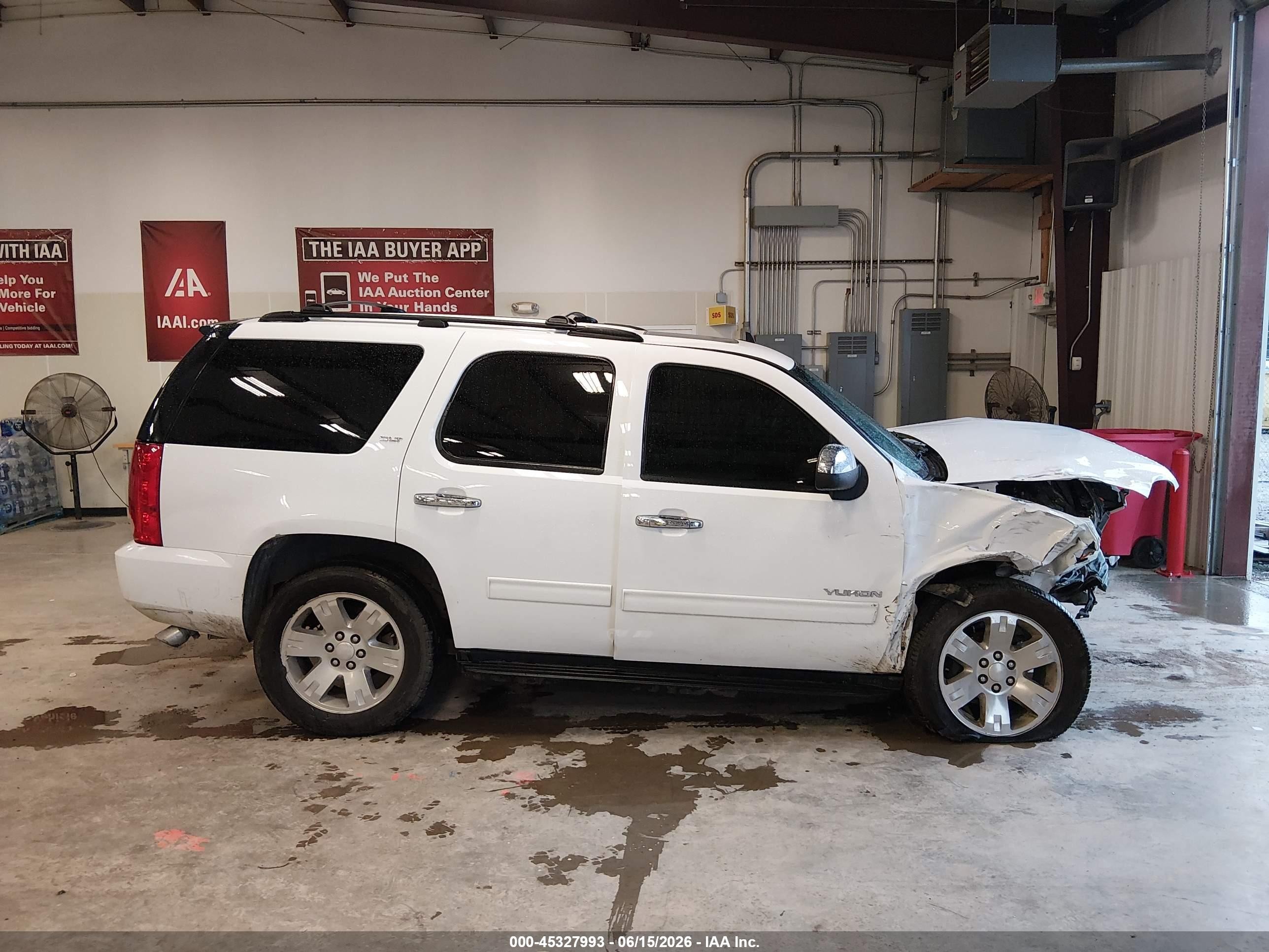 2014 Gmc Yukon Slt White vin: 1GKS2CE08ER127938