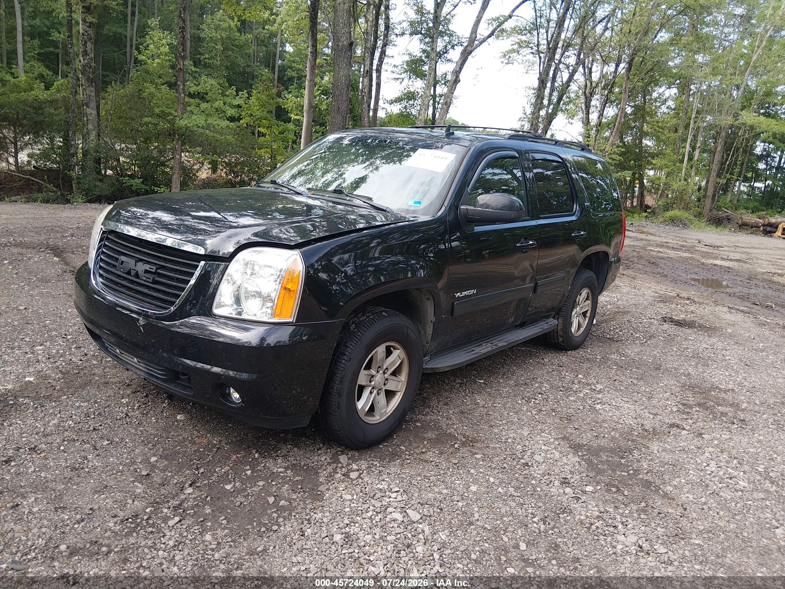 2011 Gmc Yukon Slt Black vin: 1GKS2CE09BR299715