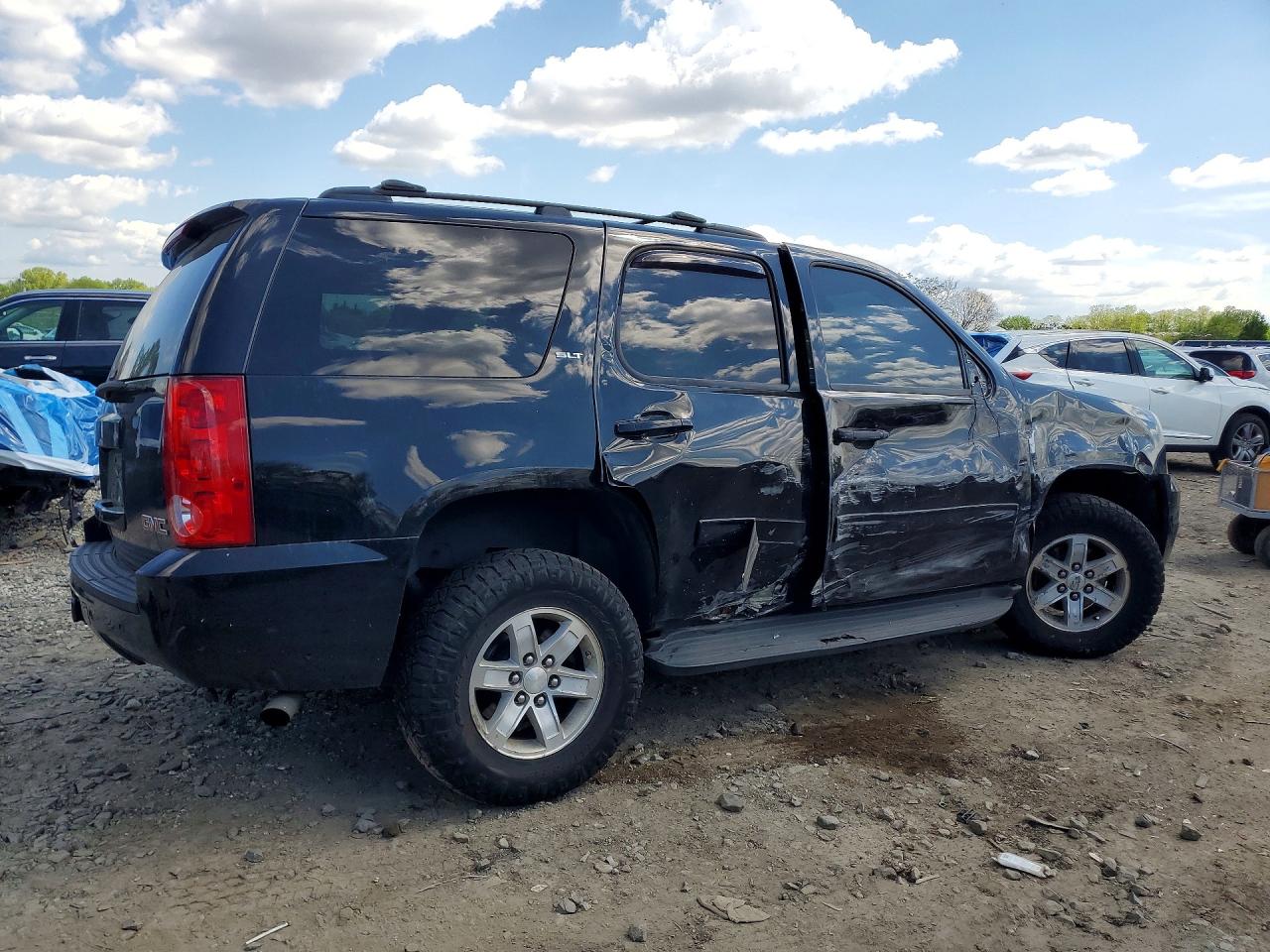 2012 Gmc Yukon Slt Black vin: 1GKS2CE0XCR222546
