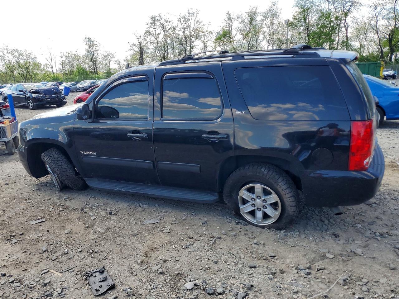 2012 Gmc Yukon Slt Black vin: 1GKS2CE0XCR222546