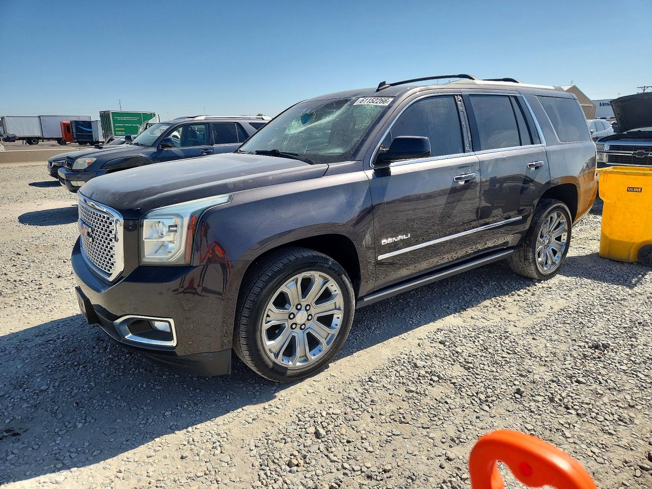 2015 Gmc Yukon Denali Gray vin: 1GKS2CKJ0FR219835