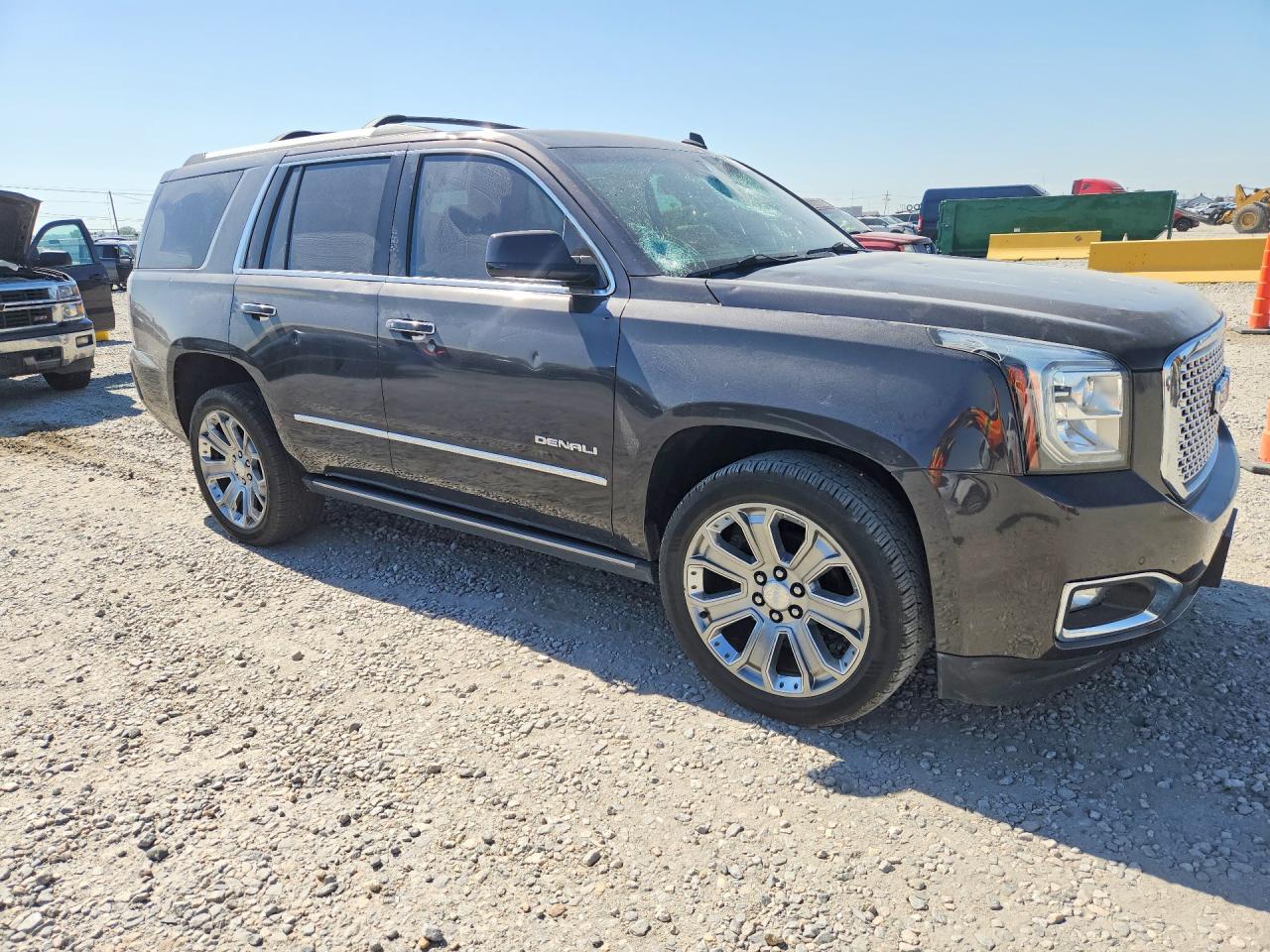 2015 Gmc Yukon Denali Gray vin: 1GKS2CKJ0FR219835