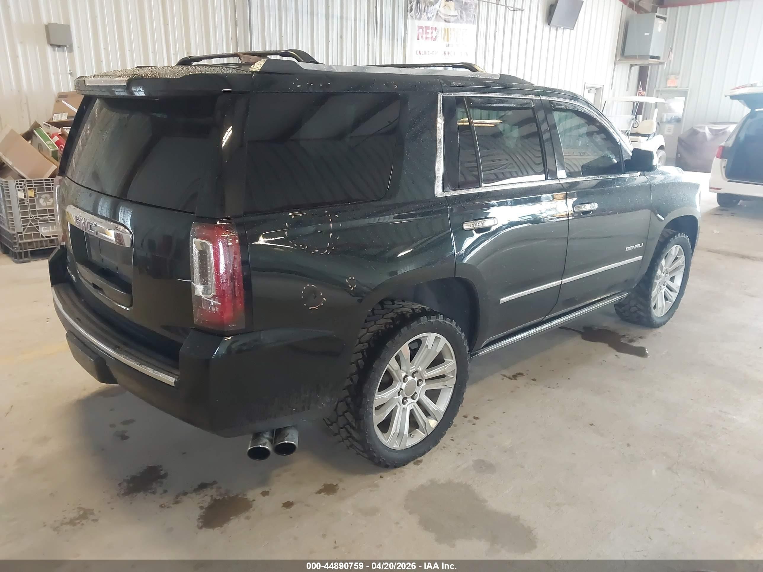2016 Gmc Yukon Denali Черный vin: 1GKS2CKJ0GR341922
